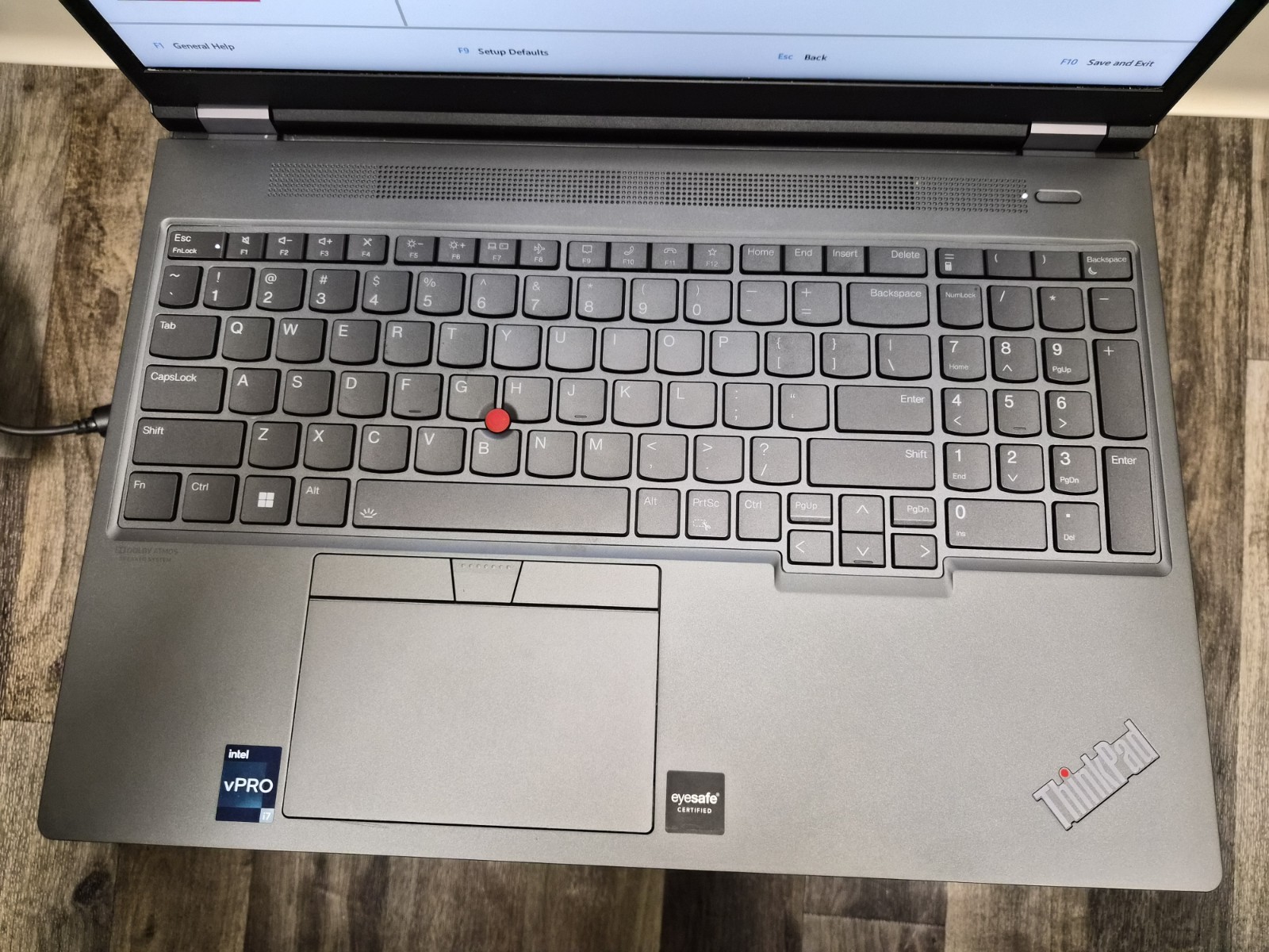 Lenovo ThinkPad P16 Gen 2 Intel Core I7 12th Gen 16GB Ram No SSD As-Is