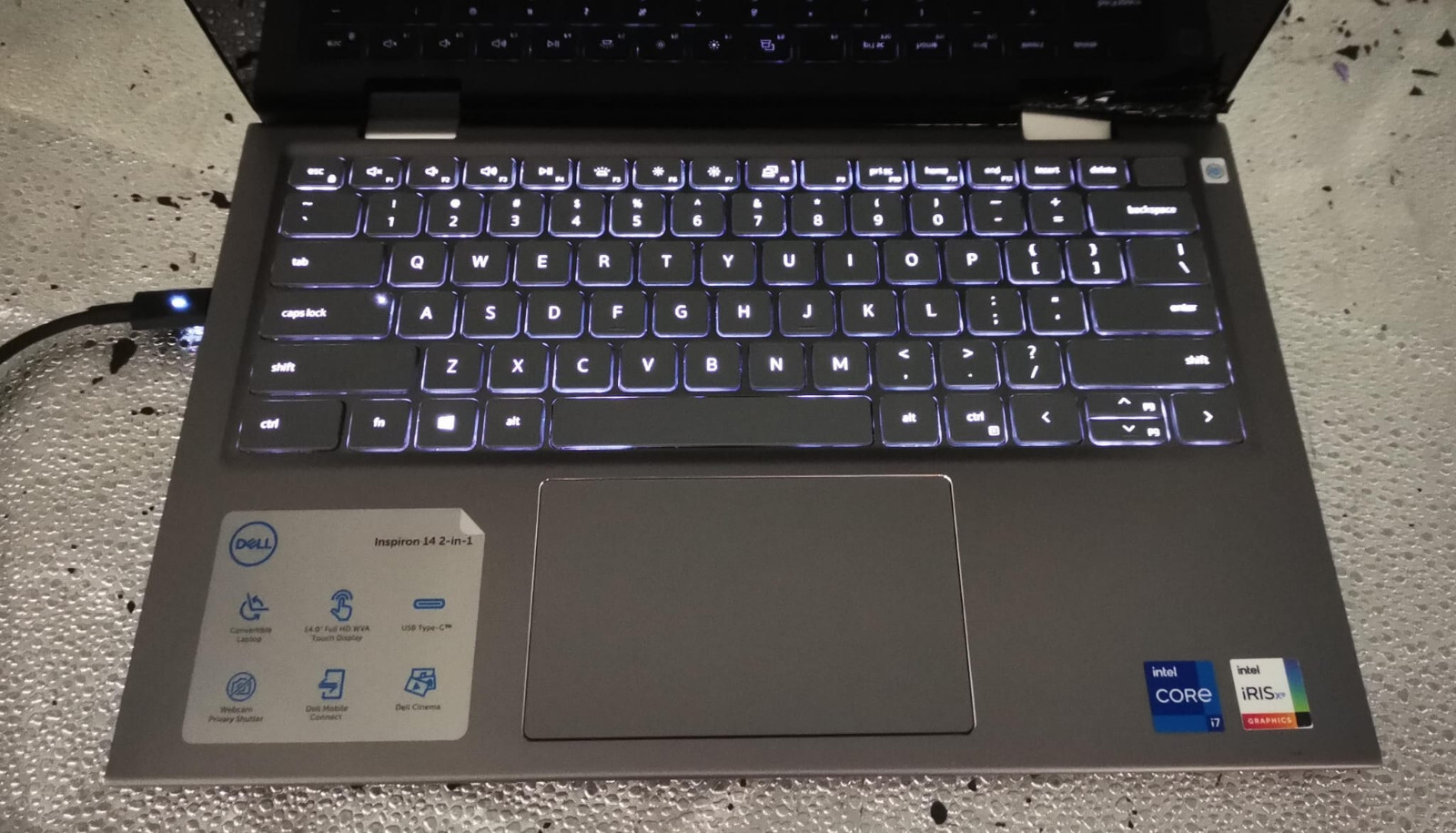Dell Inspiron 5410 2-in-1 14″ Touch i7-1165G7 2.80GHz *READ*