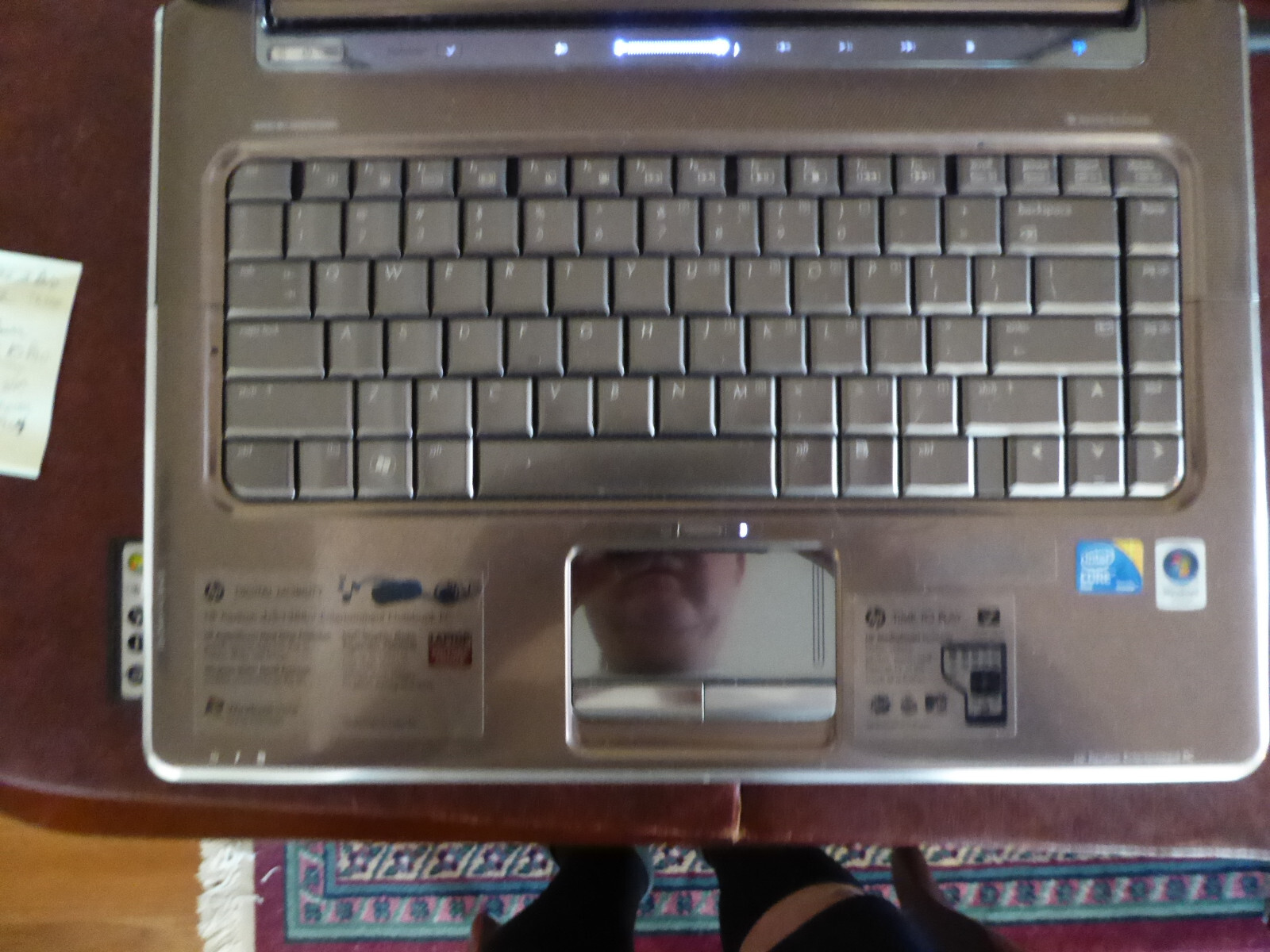 HP Pavilion dv5-1388nr 3GB, 300GB 15″ Intel Core 2 Duo T6500 @ 2.1 GHz w/Remote