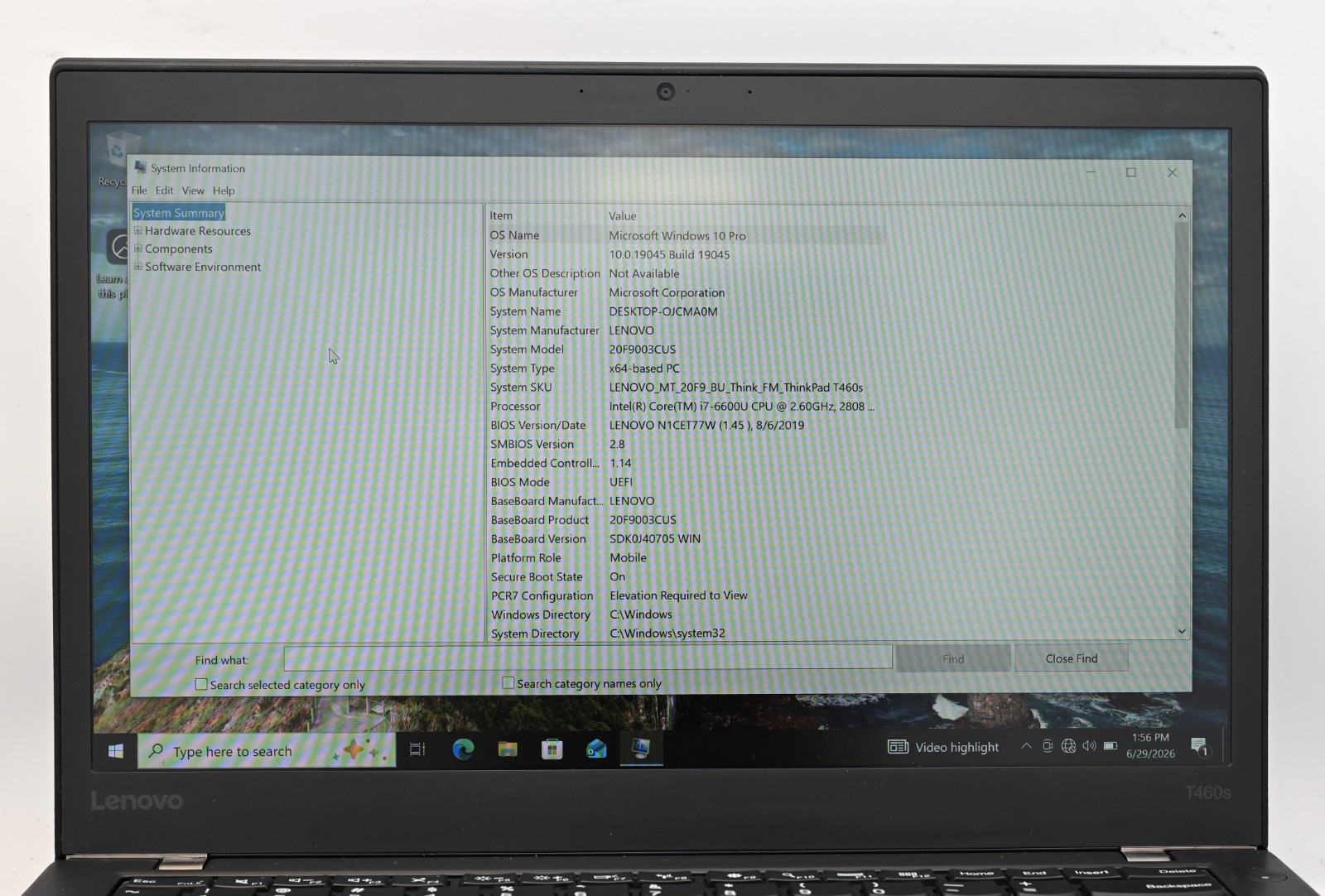 Lenovo Thinkpad T460s i5-6600u 2.6GHz 12GB RAM, 128GB SSD