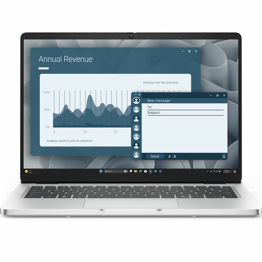 Dell 2KWMD Pro 14 PC14255 14″ Notebook – AMD Ryzen 5 – Solid Magnetite