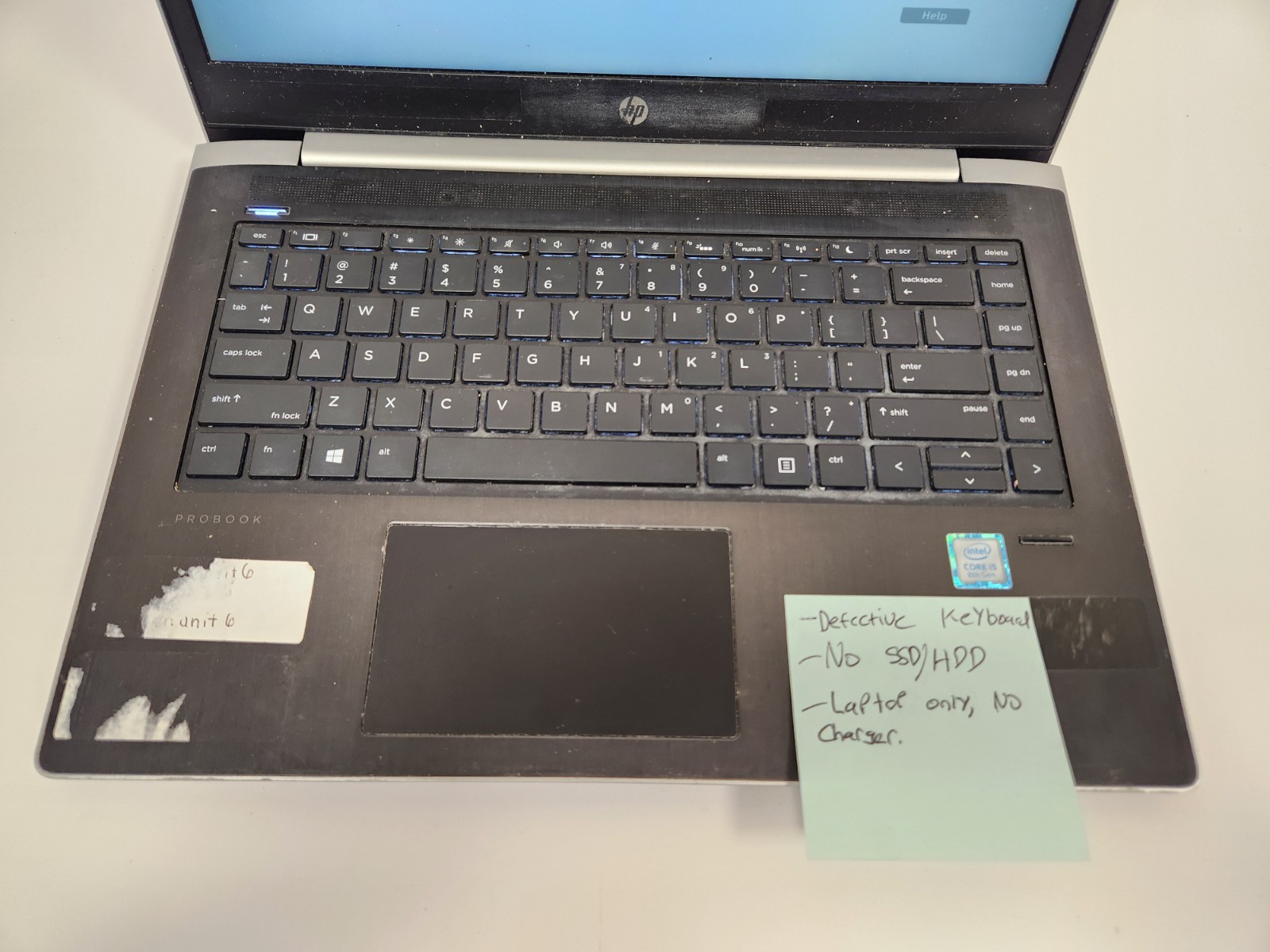 HP ProBook 440 G5 Intel Core i5-8250U, 4GB RAM Laptop *READ #0467