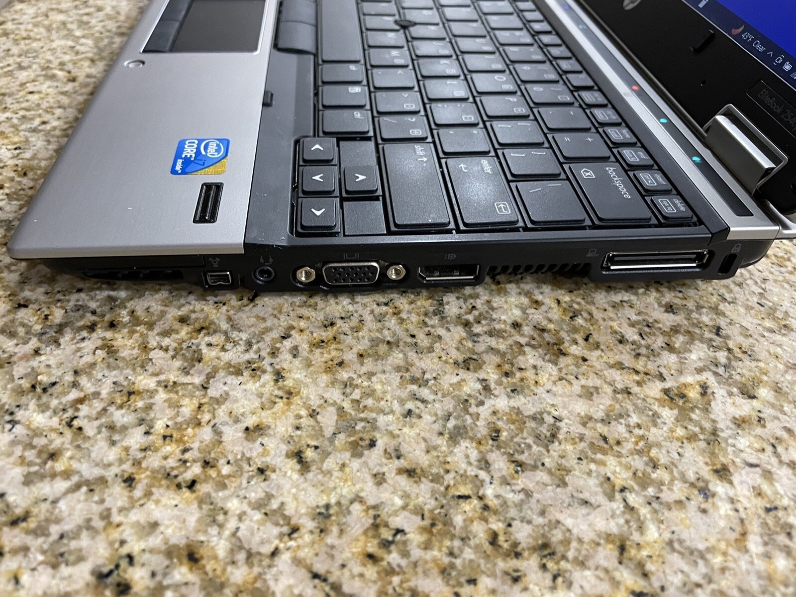HP Elitebook 2540p Laptop Intel i7 2.13GHz Windows 10 Pro 512GB SSD Office Pro