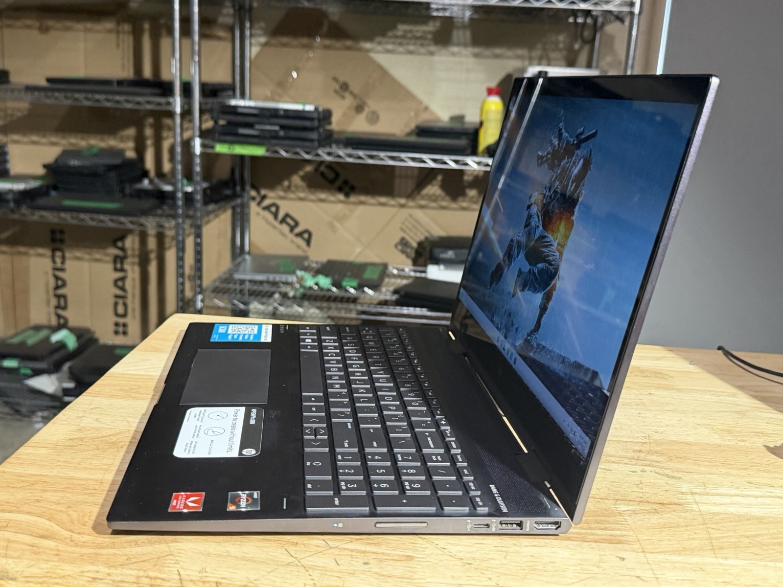 HP Envy x360 15.6” Touchscreen Ryzen 5 2500U 16GB RAM 512GB SSD New Battery