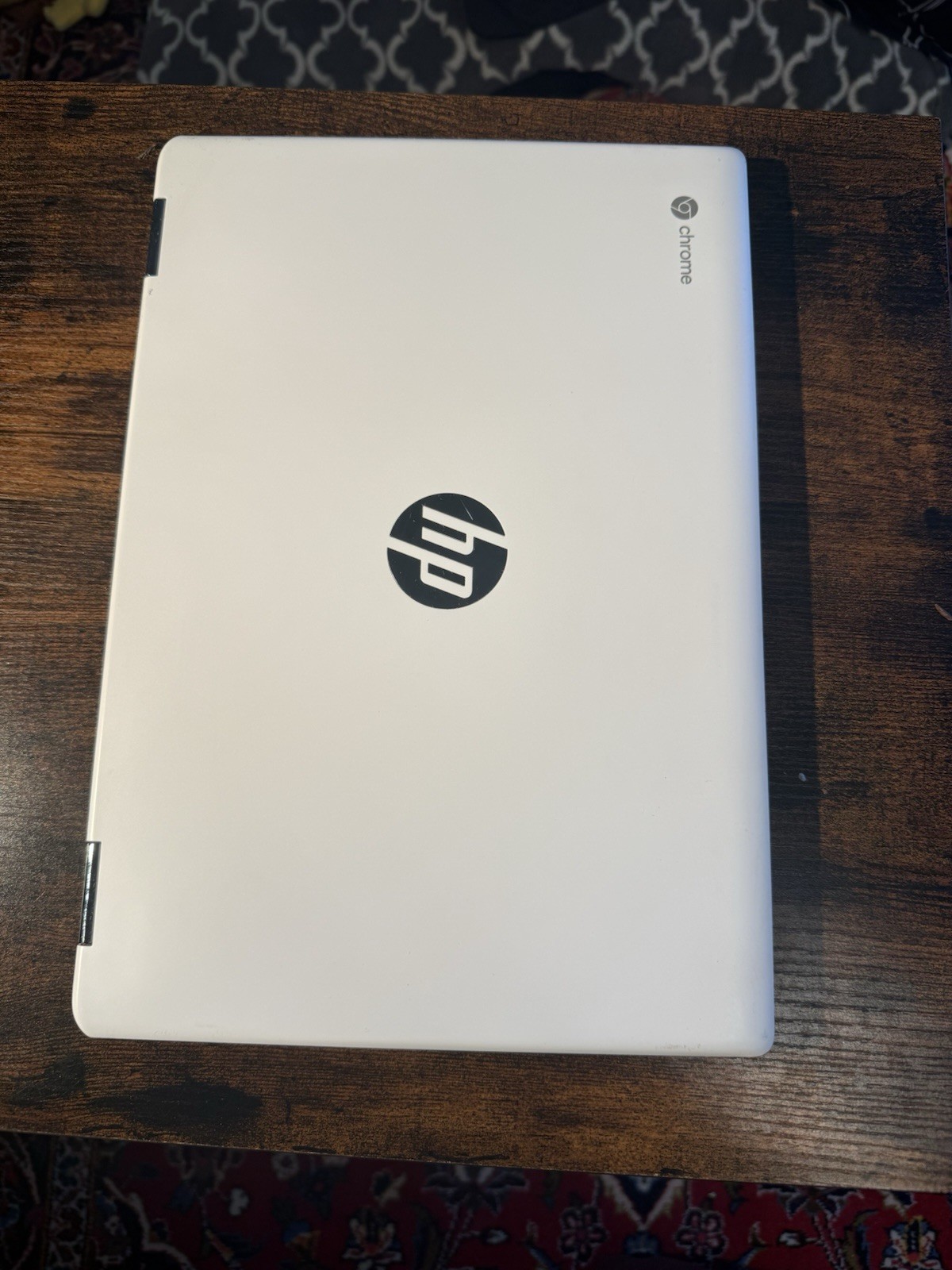 HP Chromebook 360 Model 14a Silver + white