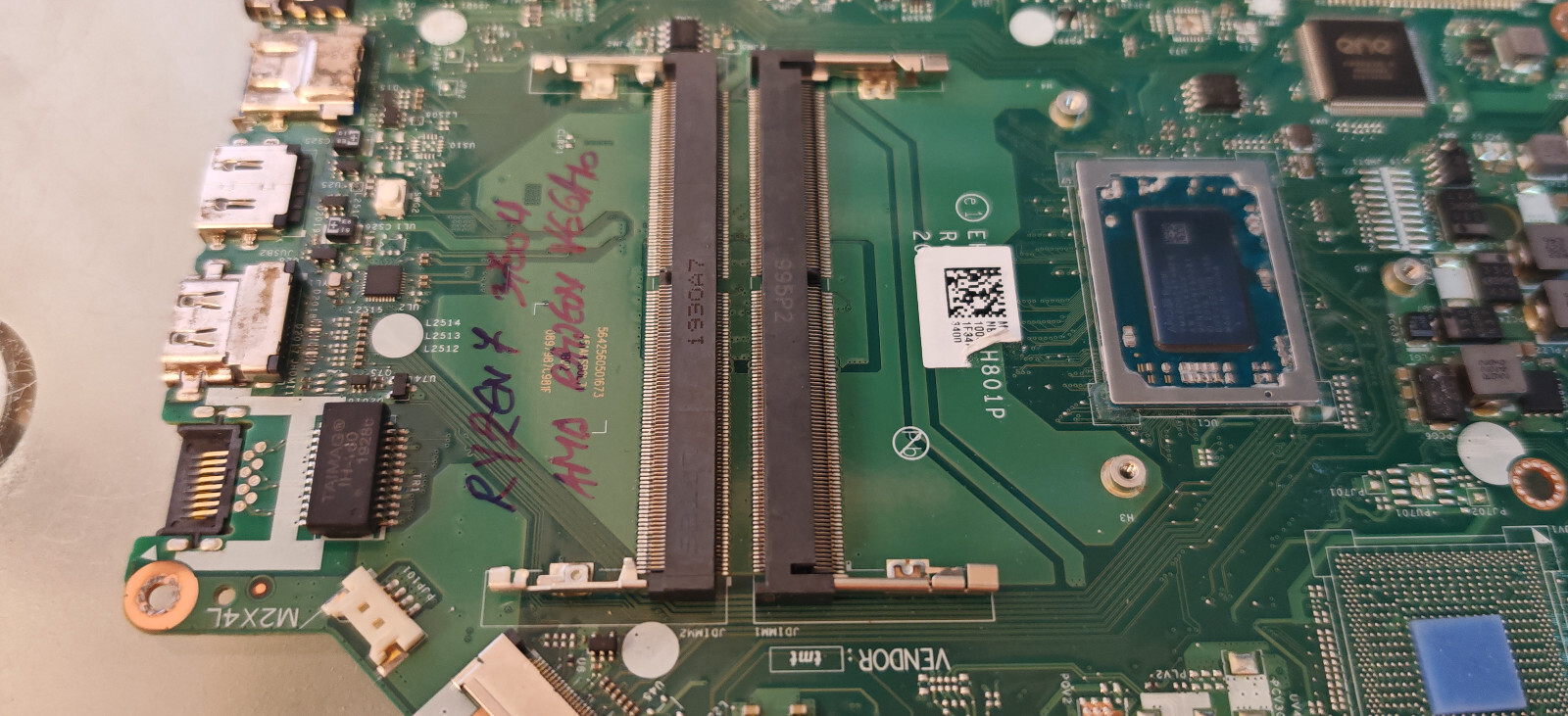 ACER A515-43 A315-42 RYZEN 7 3700U RADEON RX VEGA 10 LA-H801P Motherboard