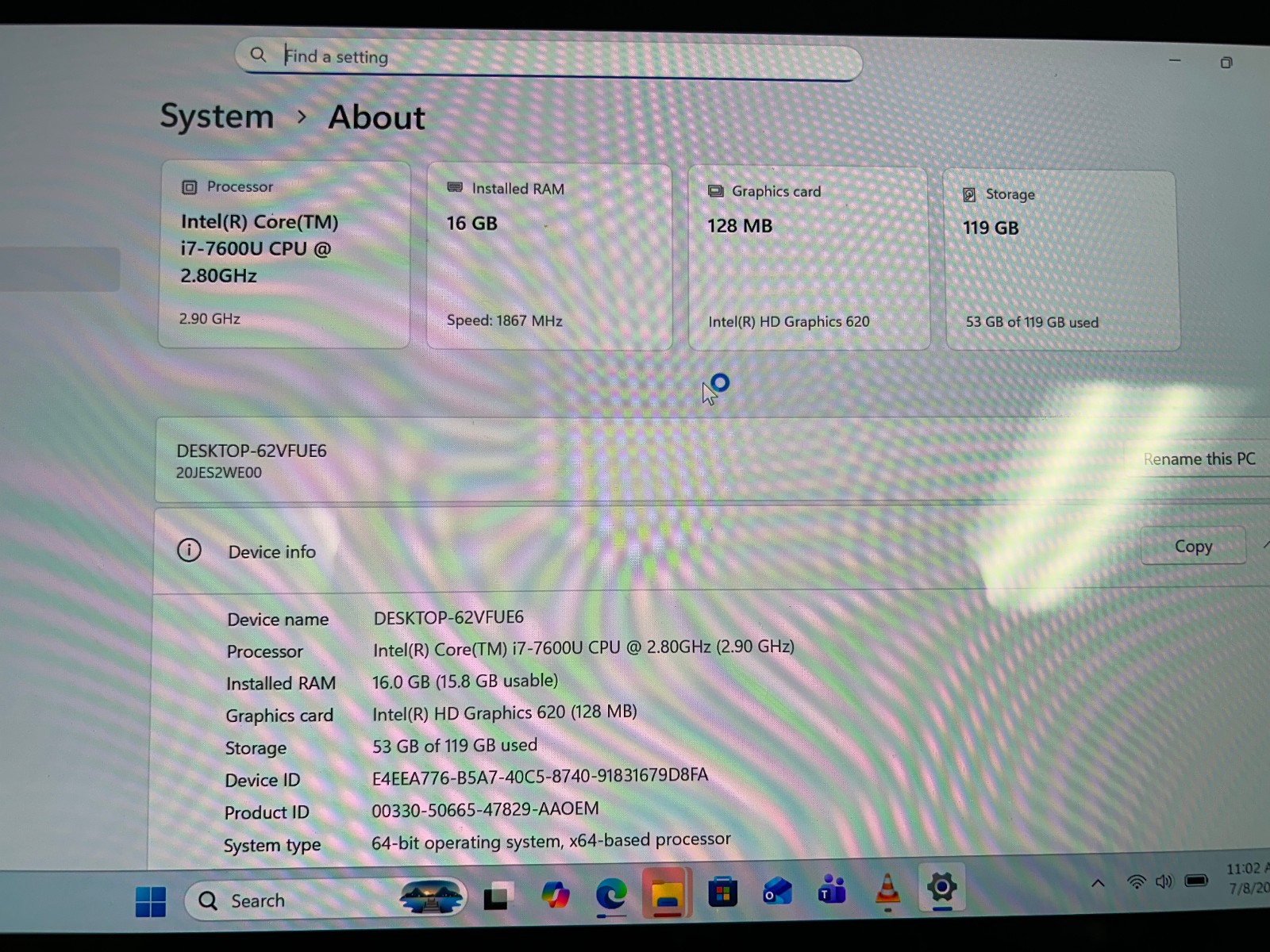 Lenovo ThinkPad X1 Yoga i7 Touch 16GB 128GB SSD Win11 Pro Office 2021 Stylus
