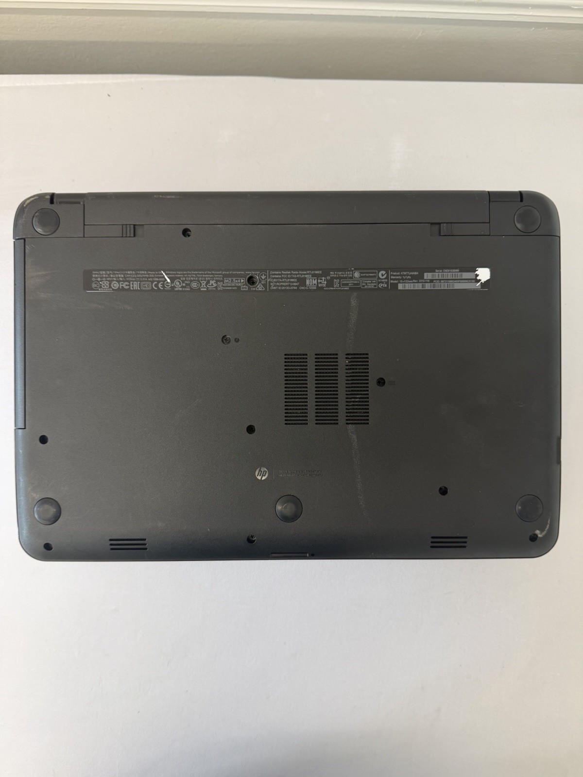 HP Notebook 15 Laptop – Good Screen – Intel Pentium N3540 – Read Des
