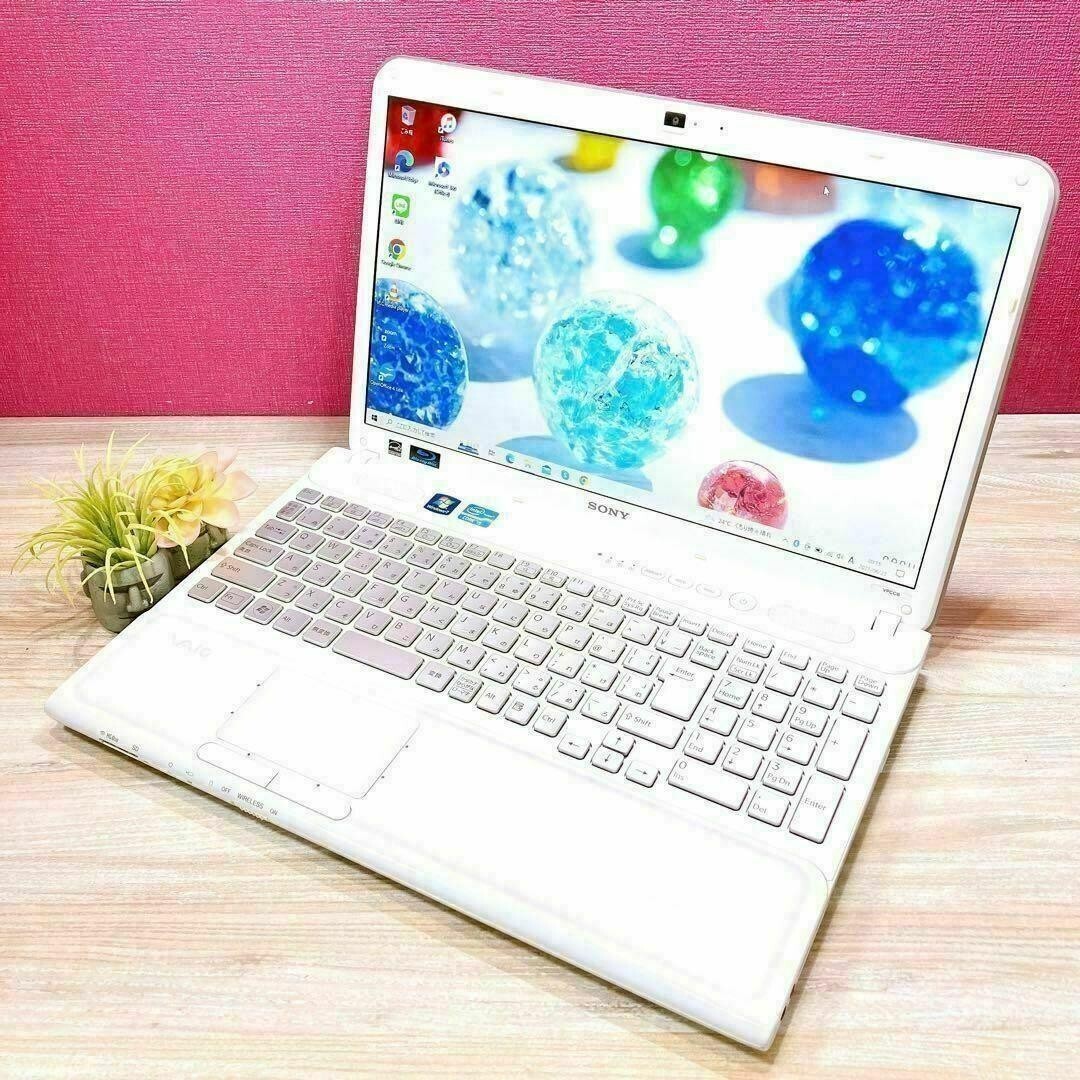 Bargain VAIO laptop with camera, ready to use, housewives and beginners, Blu-ray