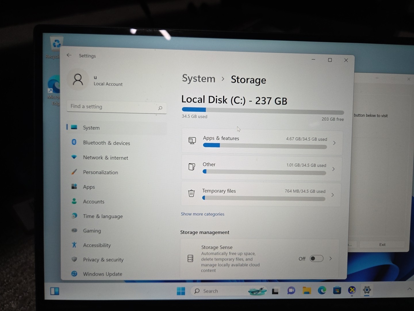 Dell XPS 13 9360 i7-8550U @ 2.40 GHz 8GB 256GB SSD. Touchscreen