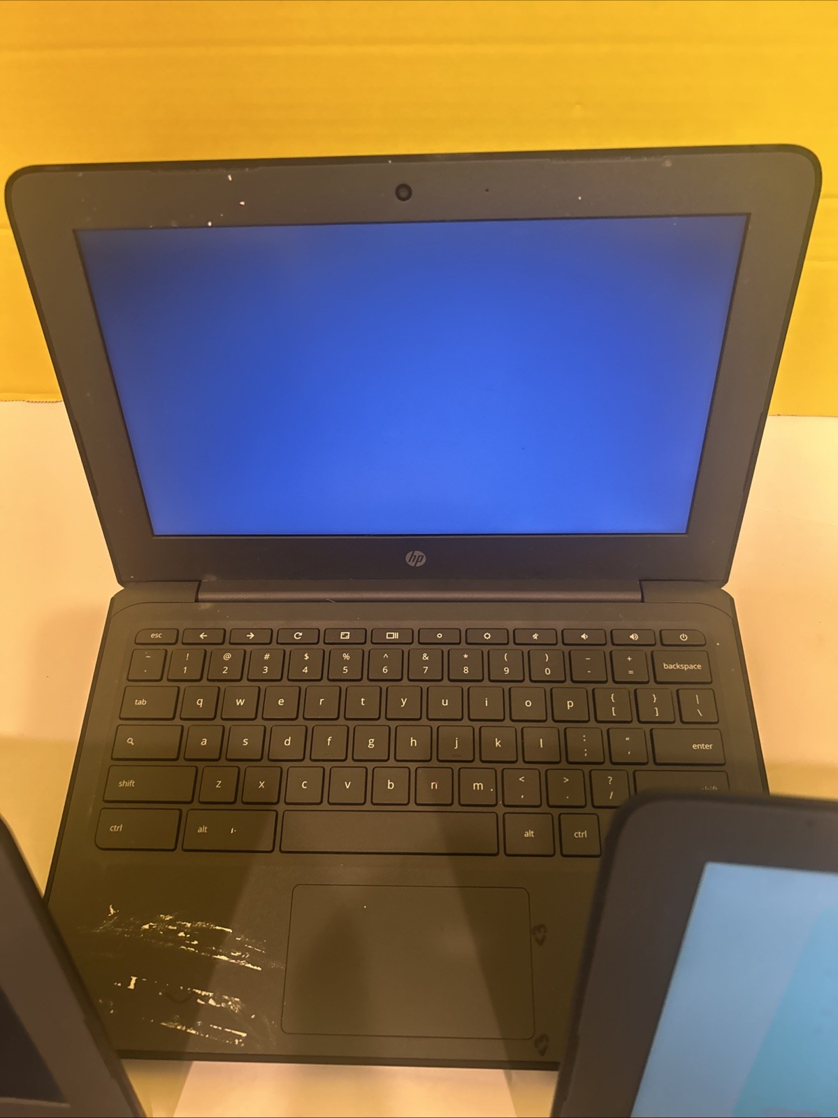 3 HP Chromebook 11 G6 EE Laptops For Parts or Repair