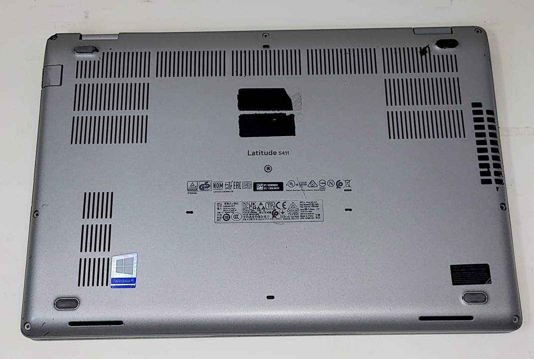 DELL LATITUDE 5411 Laptop Intel I5-10400H 8GB 256GB SEE NOTES