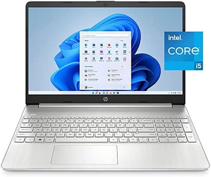 NIB HP 15 Laptop. 15.6″ 1080p, i5-1135G7, 8GB RAM, 256GB SSD,Win 11 15-dy2795wm