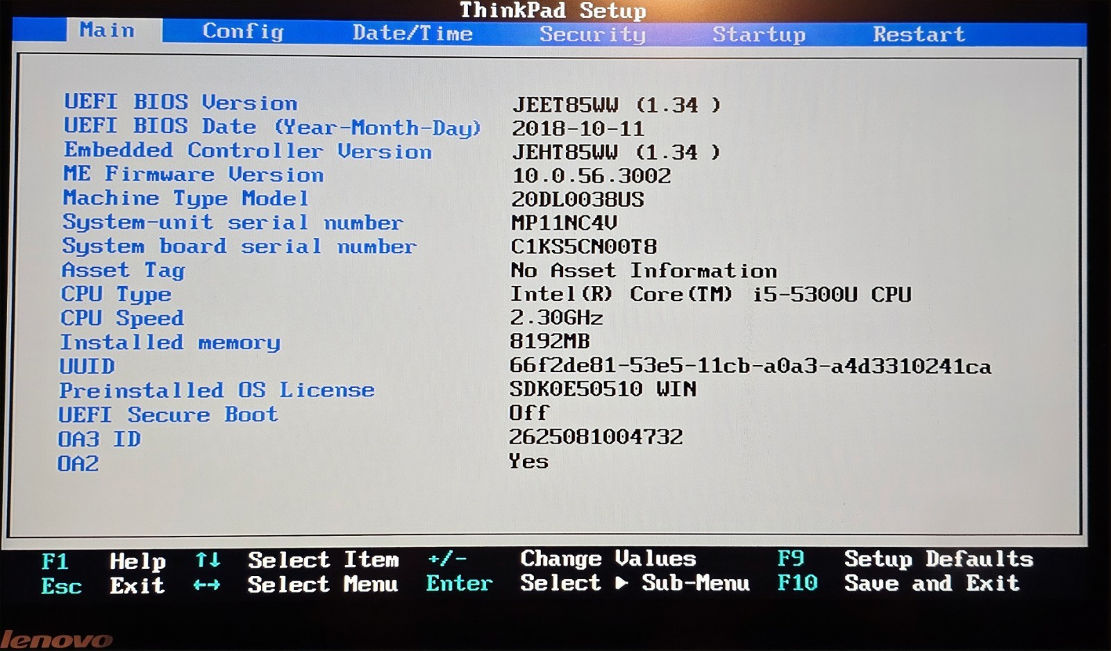 Lenovo Thinkpad Yoga 12 Laptop Intel Core i5-5300U 2.30Ghz 8GB Windows 11 Pro