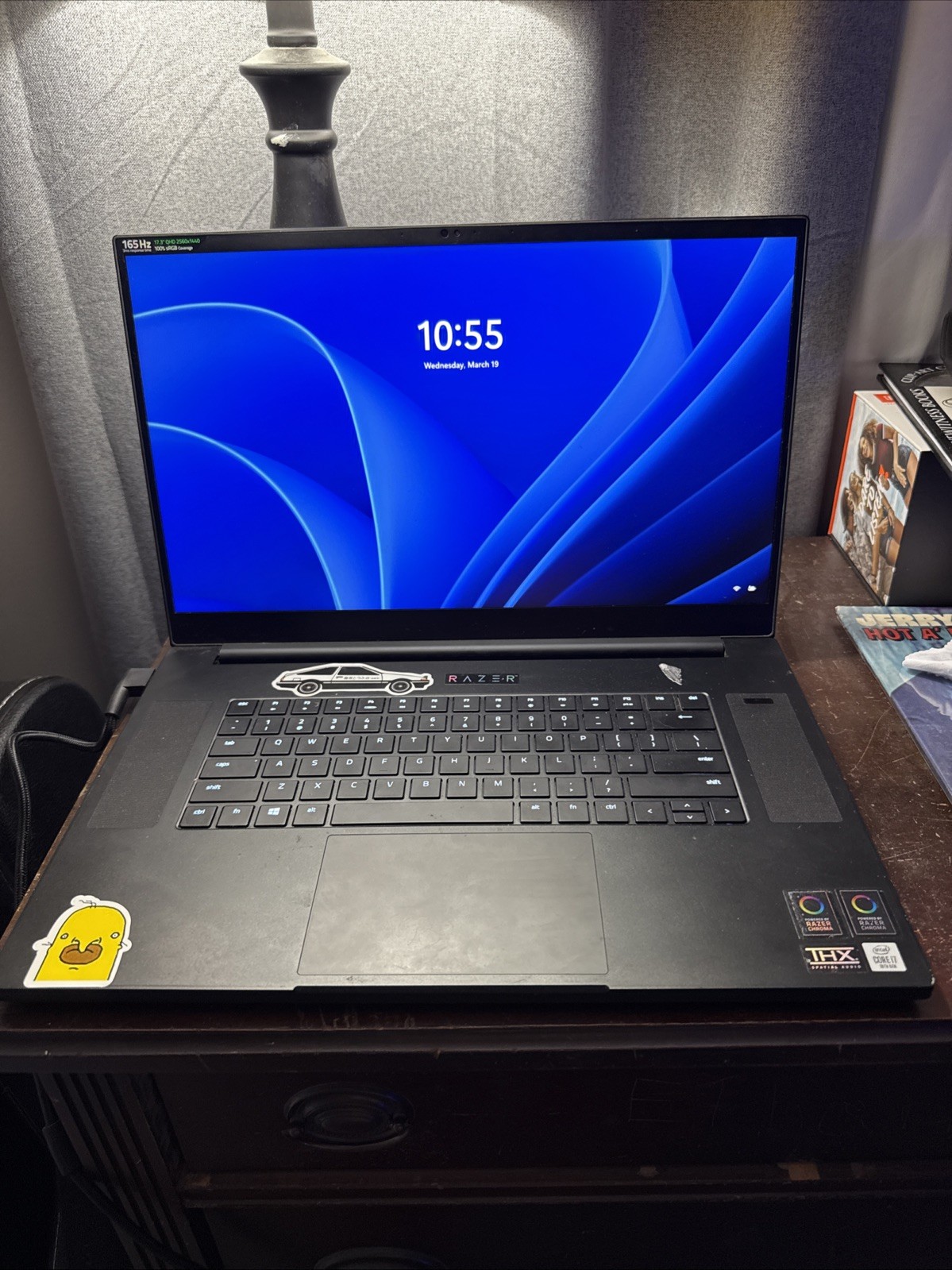 2021 Razer Blade Pro 17, Intel Core i7-10875H 8-core, NVIDIA GeForce RTX 3060