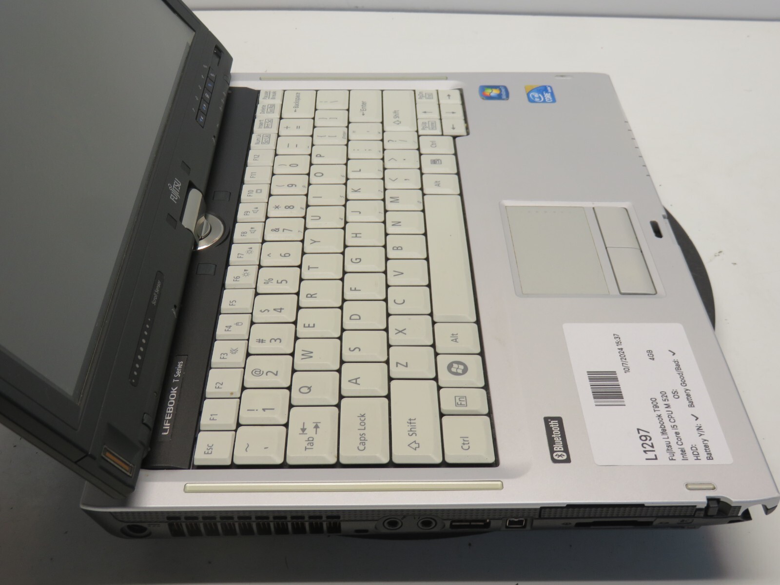 Fujitsu Lifebook T900 Intel Core i5 CPU M 520 2.40GHz 4GB NO HDD
