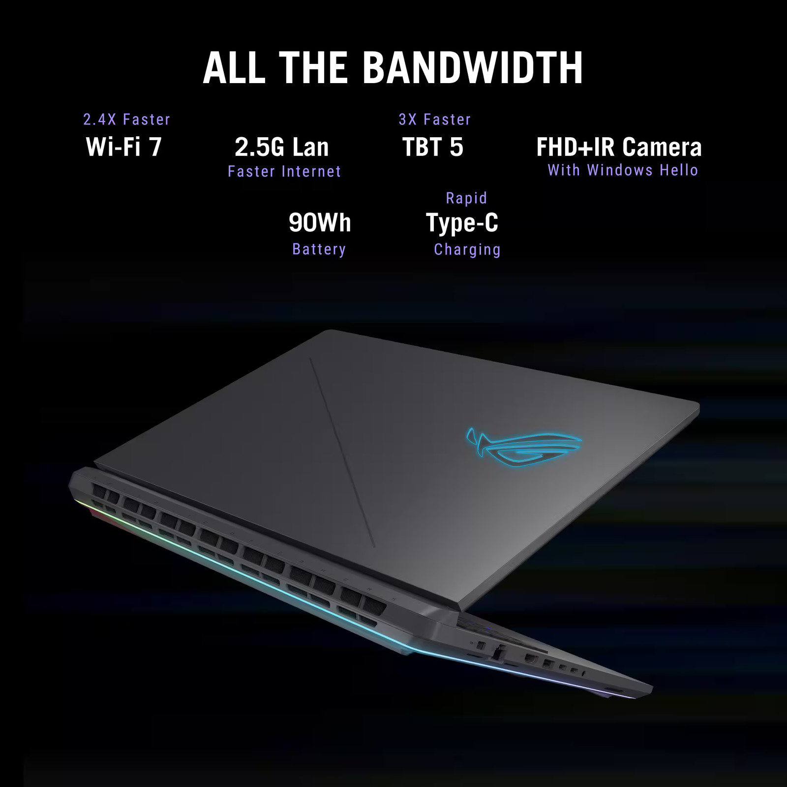 ASUS – ROG Strix G18 18″ 2.5K 240Hz Gaming Laptop – Intel Core Ultra 9 HX – 3…