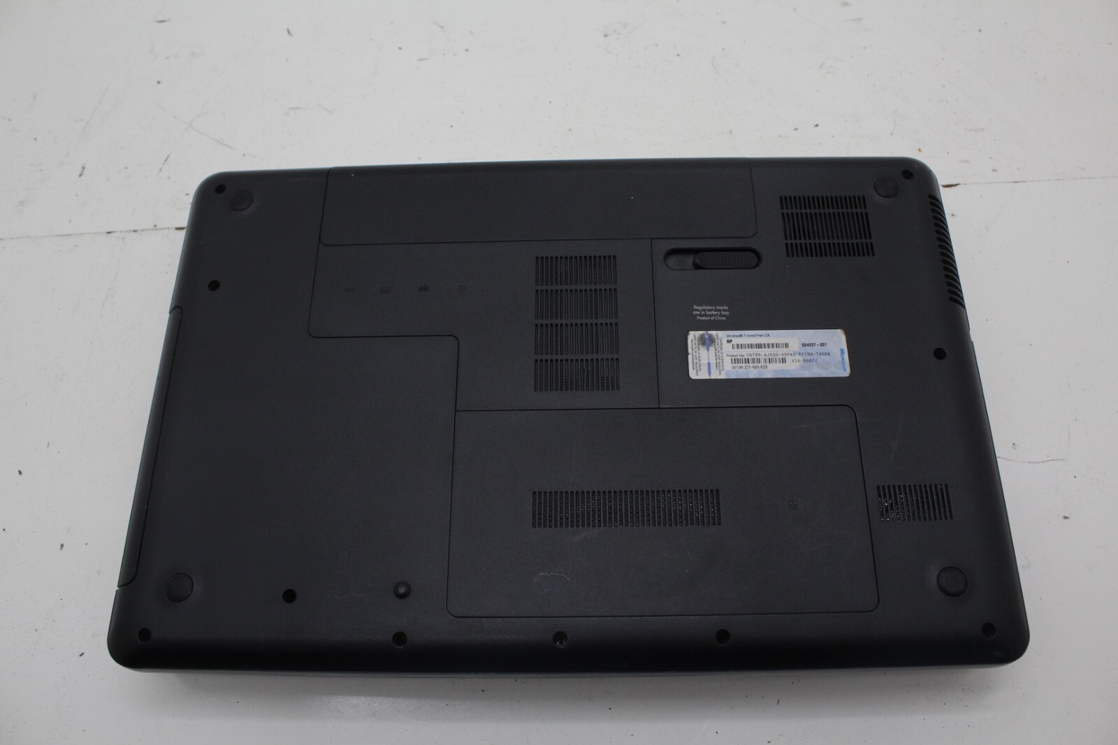 HP 635 Notebook Laptop AMD Dual Core CPU 4GB Ram No HDD Bad Battery