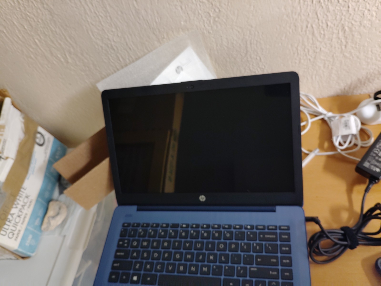 HP 14″ PC Laptop, Intel Celeron N4000, 4gb ram, 64gb HD, Windows 10s – Blue