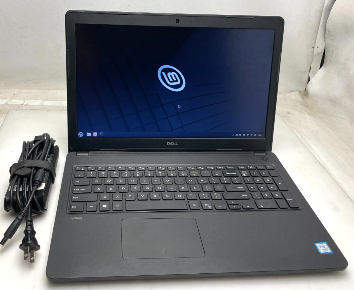Dell Latitude 3580 15.6″ i3-6006U 8gb Ram 250gb SSD Linux OS “Fair” Bttry
