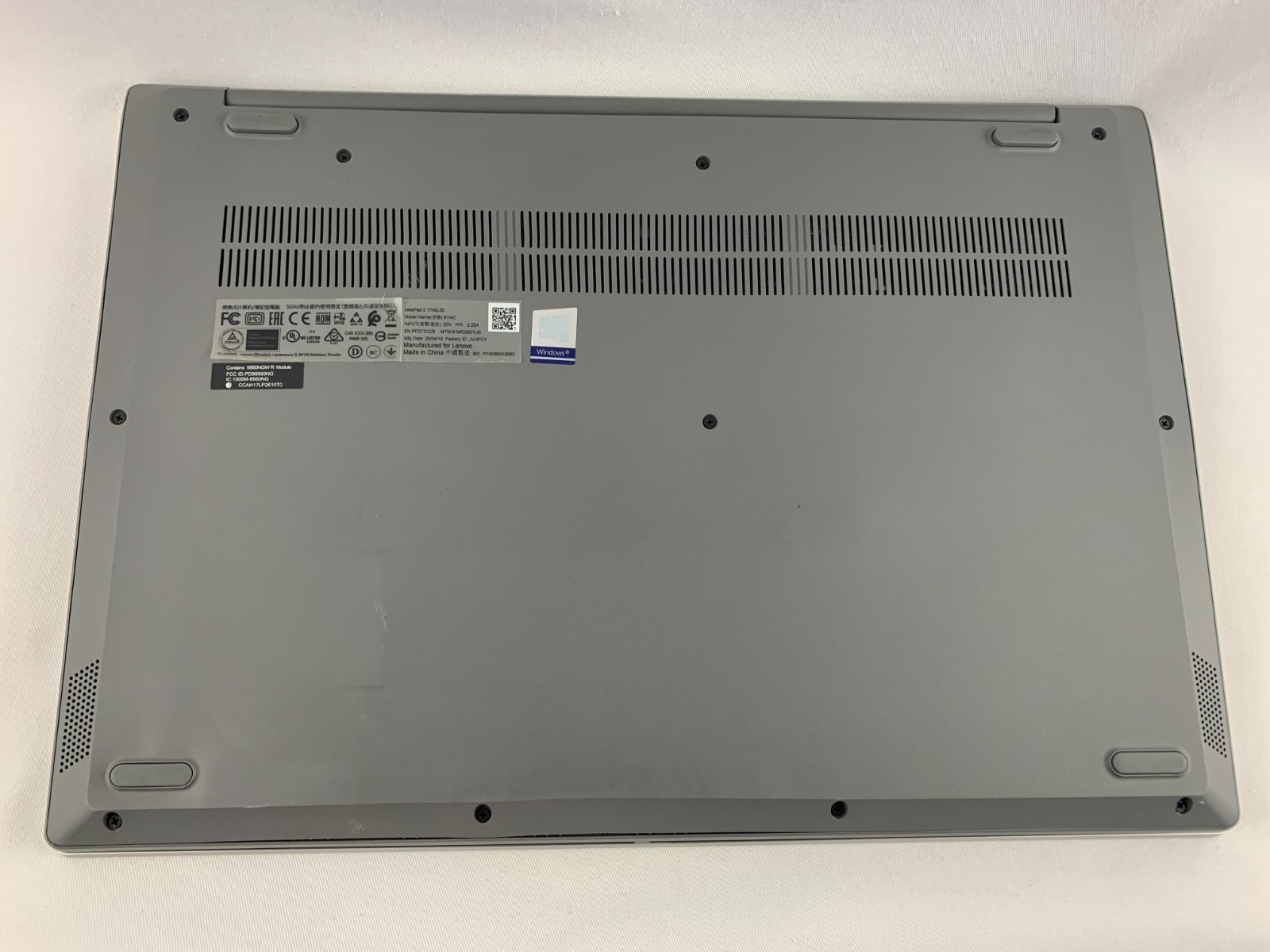 Lenovo IdeaPad 3 17IML05 Laptop Intel Core i3-10110U 2.1GHz 8GB RAM 1TB HDD W11H