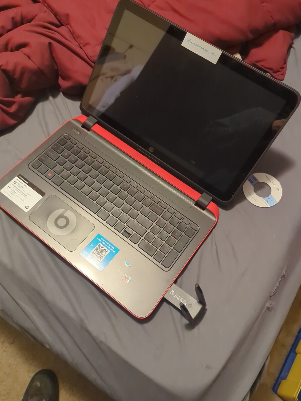 HP Notebook 15-f272wm 15.6″ (500GB HDD, Intel Pentium, 2.16GHz, 4GB) Laptop -…