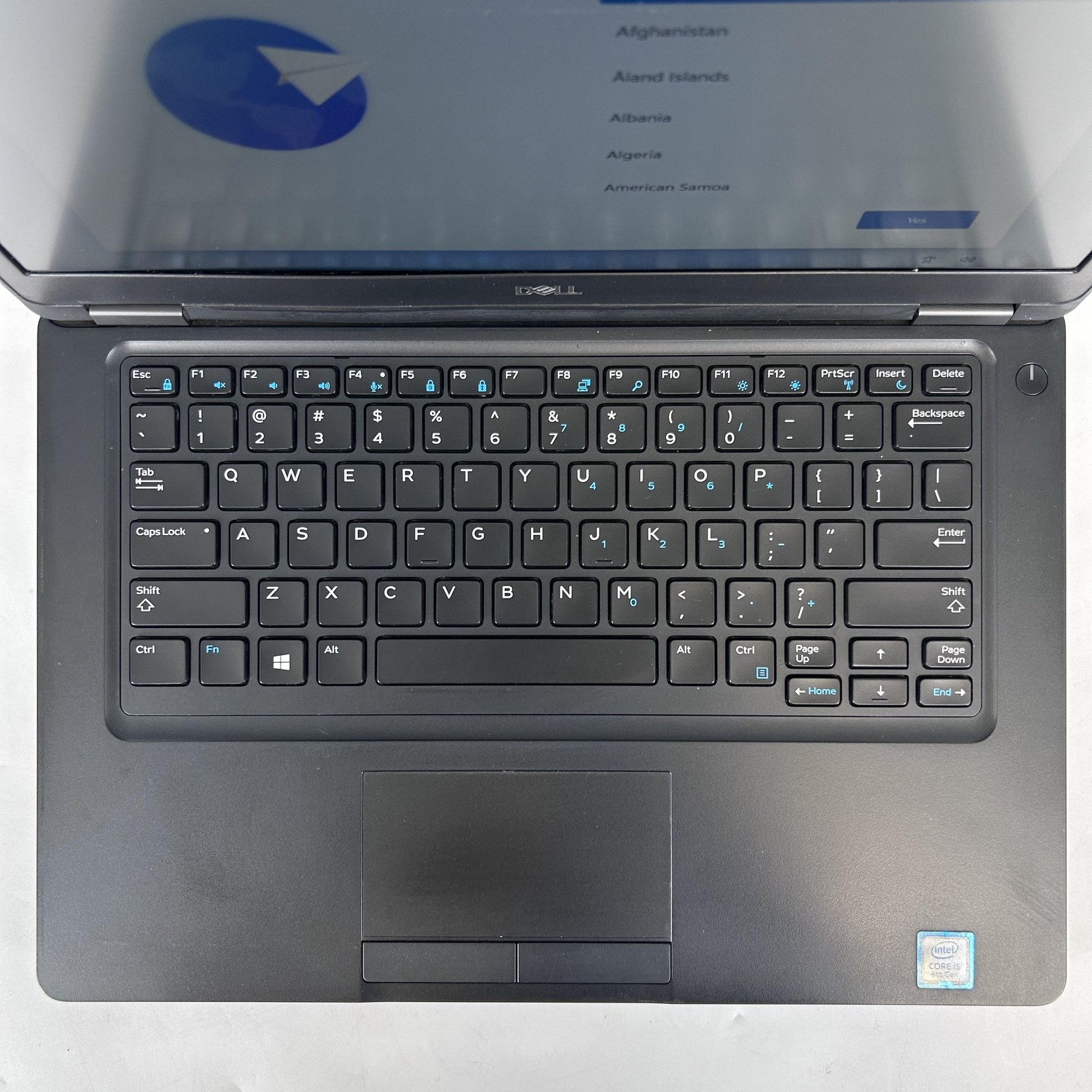 Dell Latitude 5490 14 Black FHD i5-8350U 1.70GHz 8GB 256GB SSD Good WHITE SPOTS