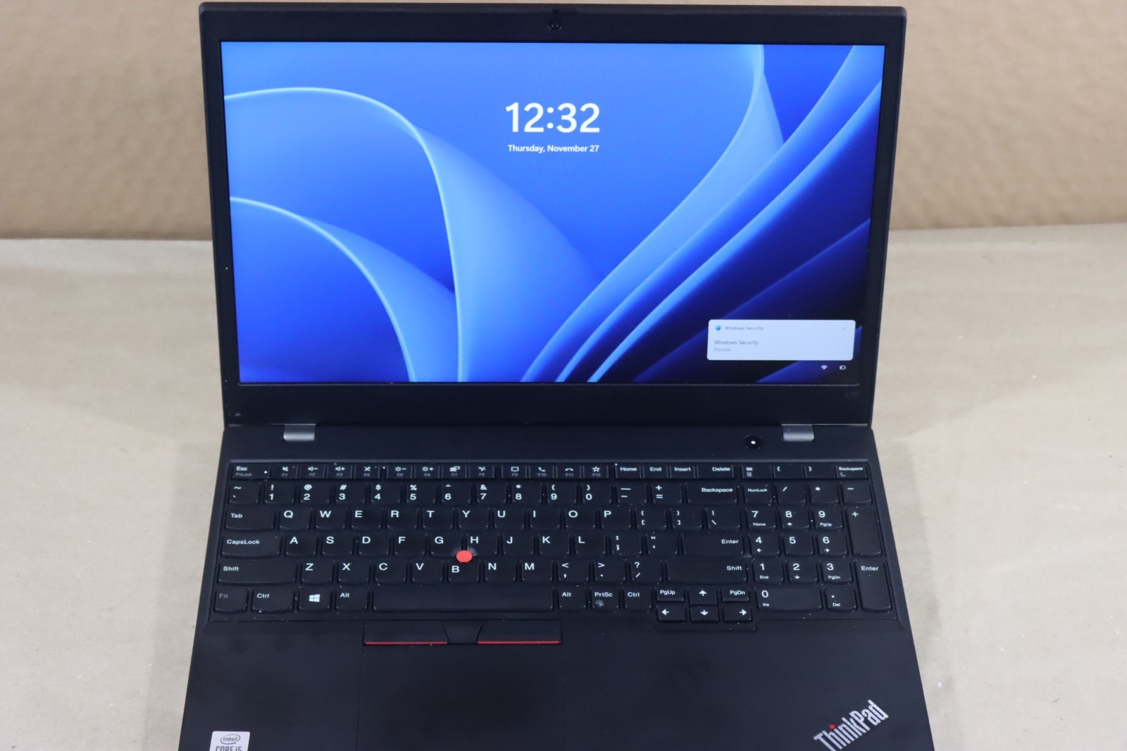 Lenovo ThinkPad L15 10th Gen 15.6″ Intel i5-10210U (256GB SSD, 8GB Ram)