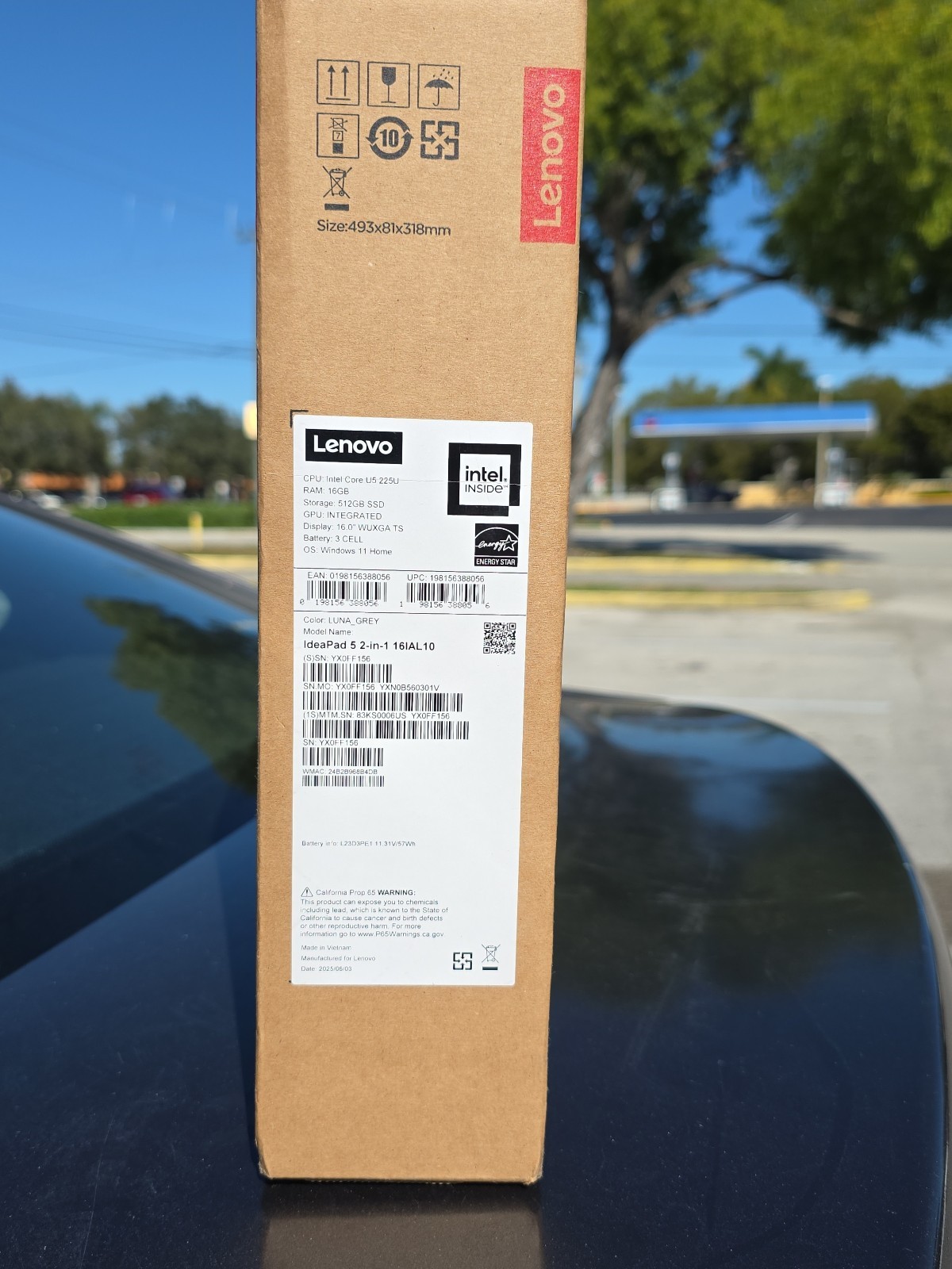 BRAND NEW Lenovo 16″ WUXGA 2-in-1 Touch Laptop, Core Ultra 5 225U, 16GB/512GB,
