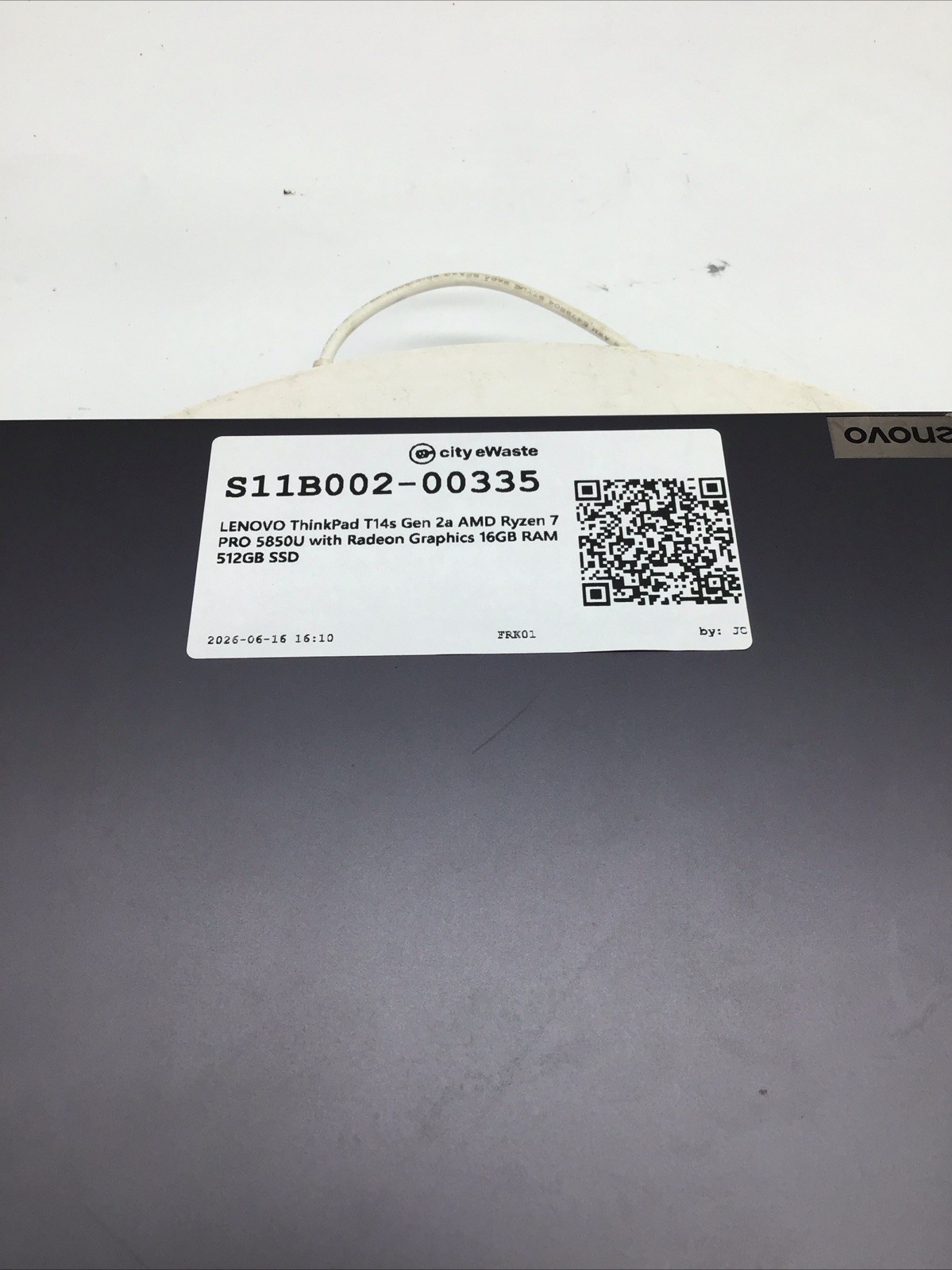 Lenovo ThinkPad T14s G2 14″ Laptop Ryzen 7 PRO 5850U 16GB RAM 512GB SSD W11P U R