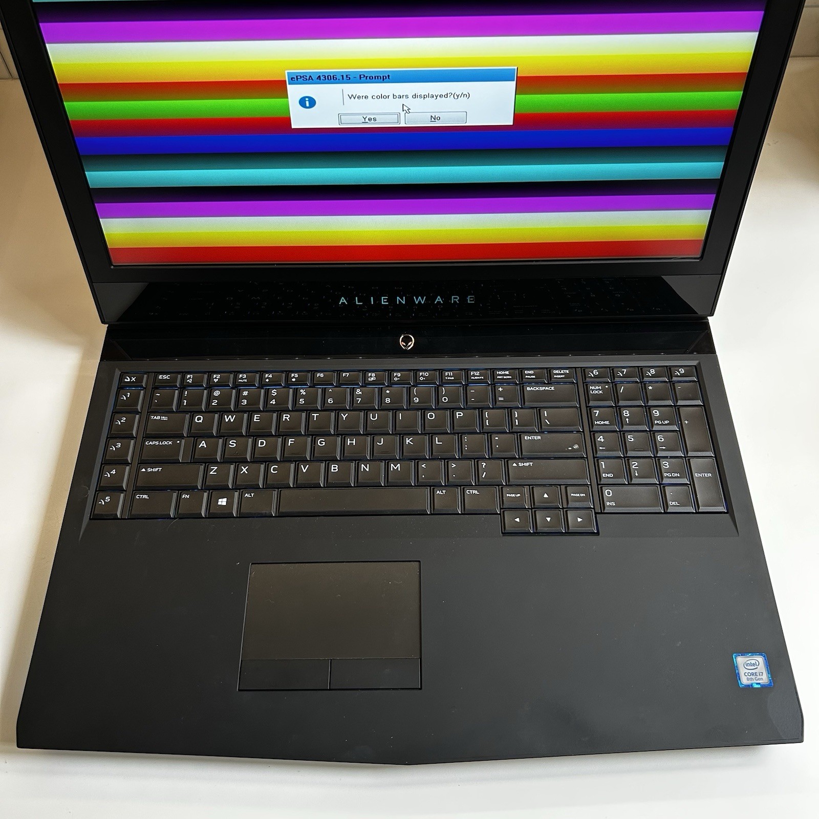 Alienware 17 R5 17.3″ Gaming Laptop-i7-8750H-32GB RAM-1 TB HDD-256 GB SSD *READ*