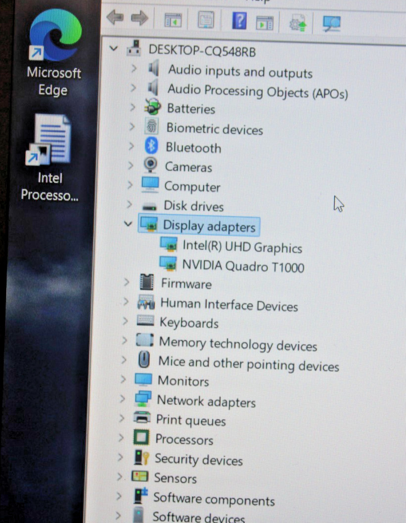 DELL PRECISION 5550 i7-10750H @ 2.60GHz 8 GB RAM SSD 1TB NVIDIA QUADRO T1000
