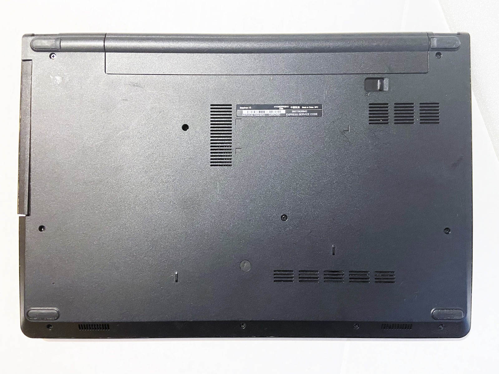 Dell Inspiron 15-3552: Celeron N3060 @1.60GHz 4GB RAM [Parts / Repair]
