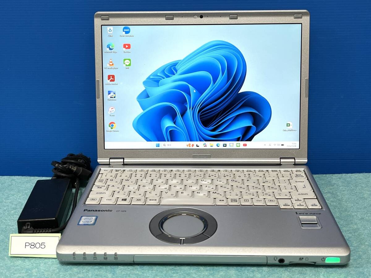Panasonic Let’s Note CF-SZ6 Core i5 2.4GHz RAM 8GB SSD 256GB Japan Tested