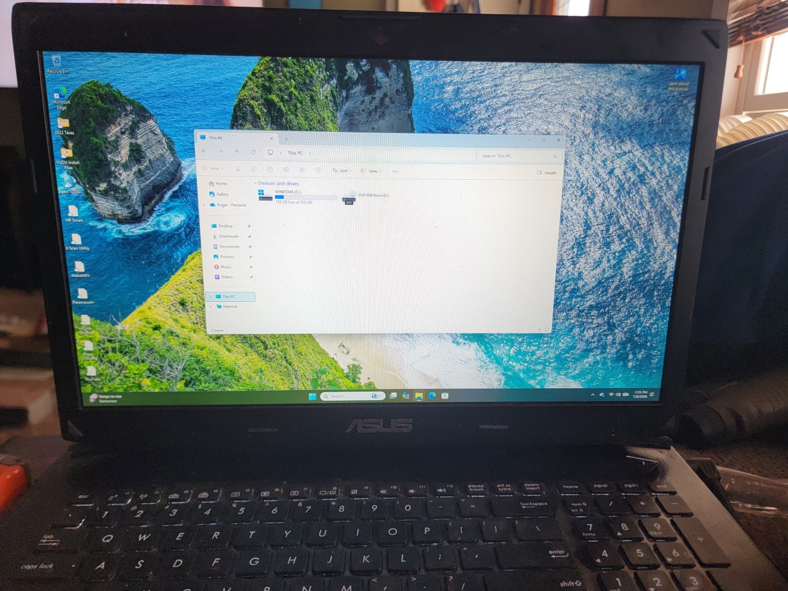 ASUS ROG G750J 17in Gaming Laptop i7-4700HQ 2.40GHz 26GB RAM Win 11 Pro 1tb SSD