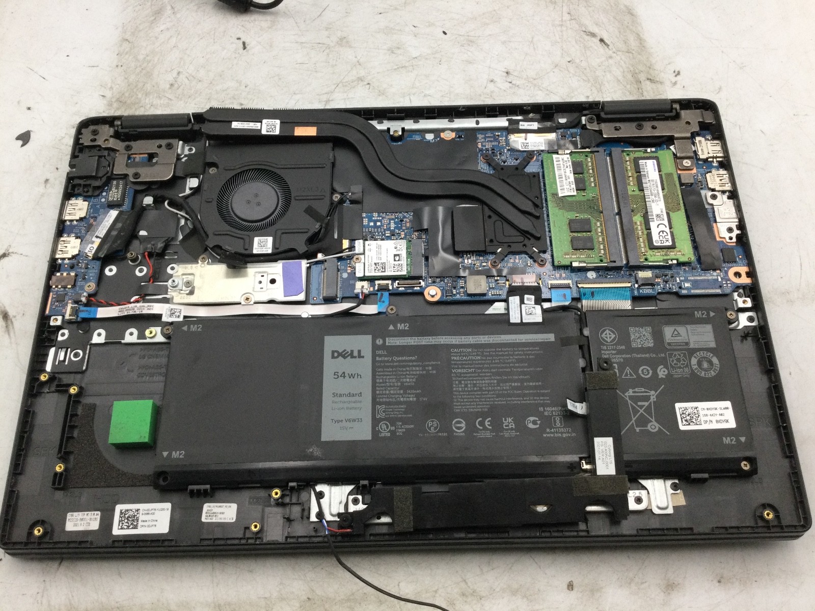DELL PRECISION 3510 – FOR PARTS – INTEL I7 – MISSING COMPONENTS – READ DESC – BB