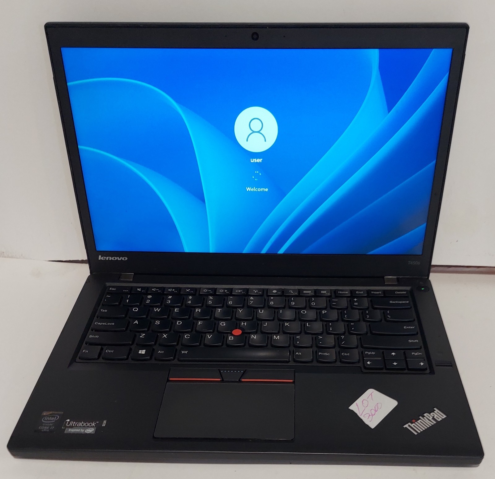 LENOVO ULTRABOOK THINKPAD T450s i7 256SSD 8 RAM GOOD CONDITION