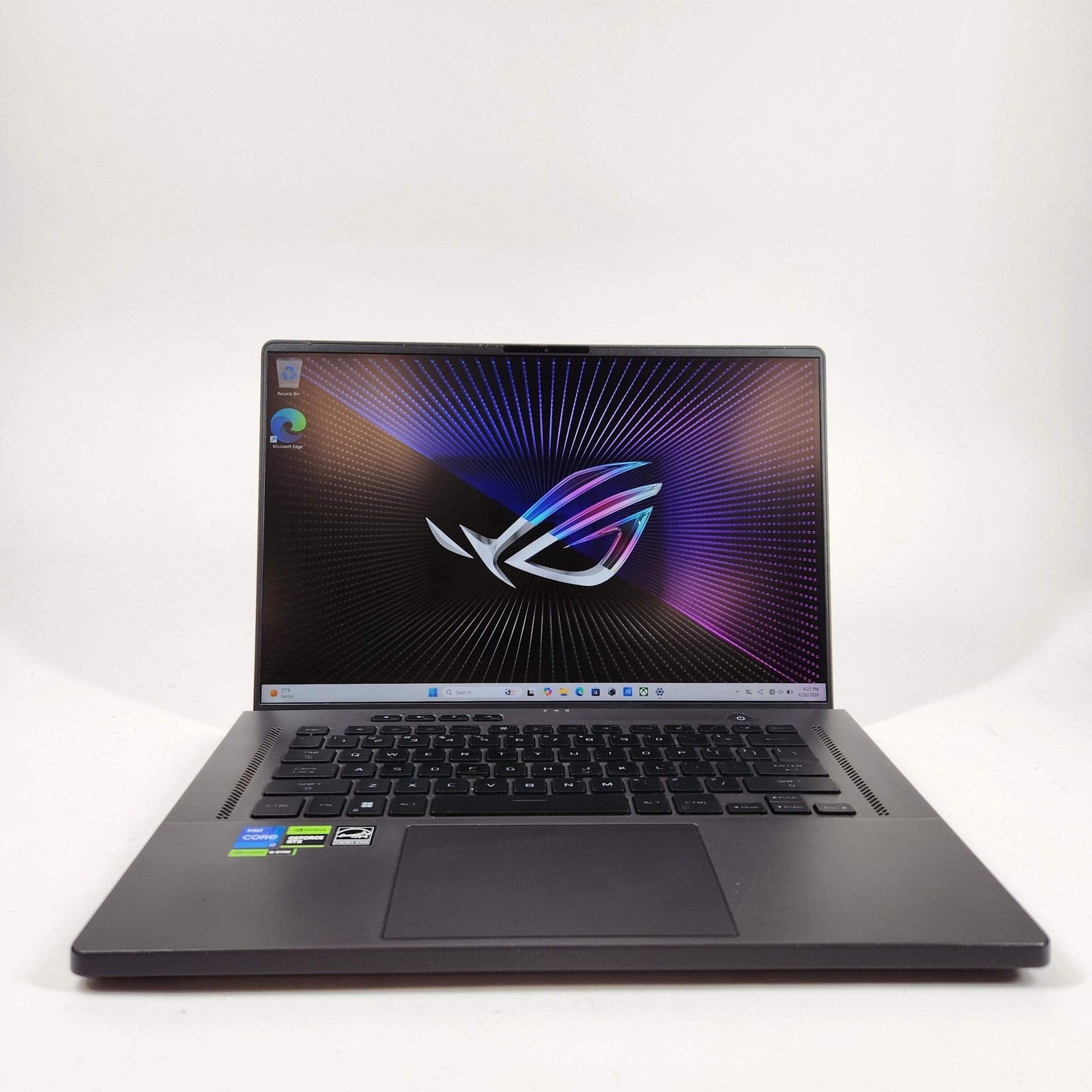 Asus ROG Zephyrus G16 GU603 16″ i7-13620H 2.4GHz 16GB RAM 512GB SSD 4060 READ
