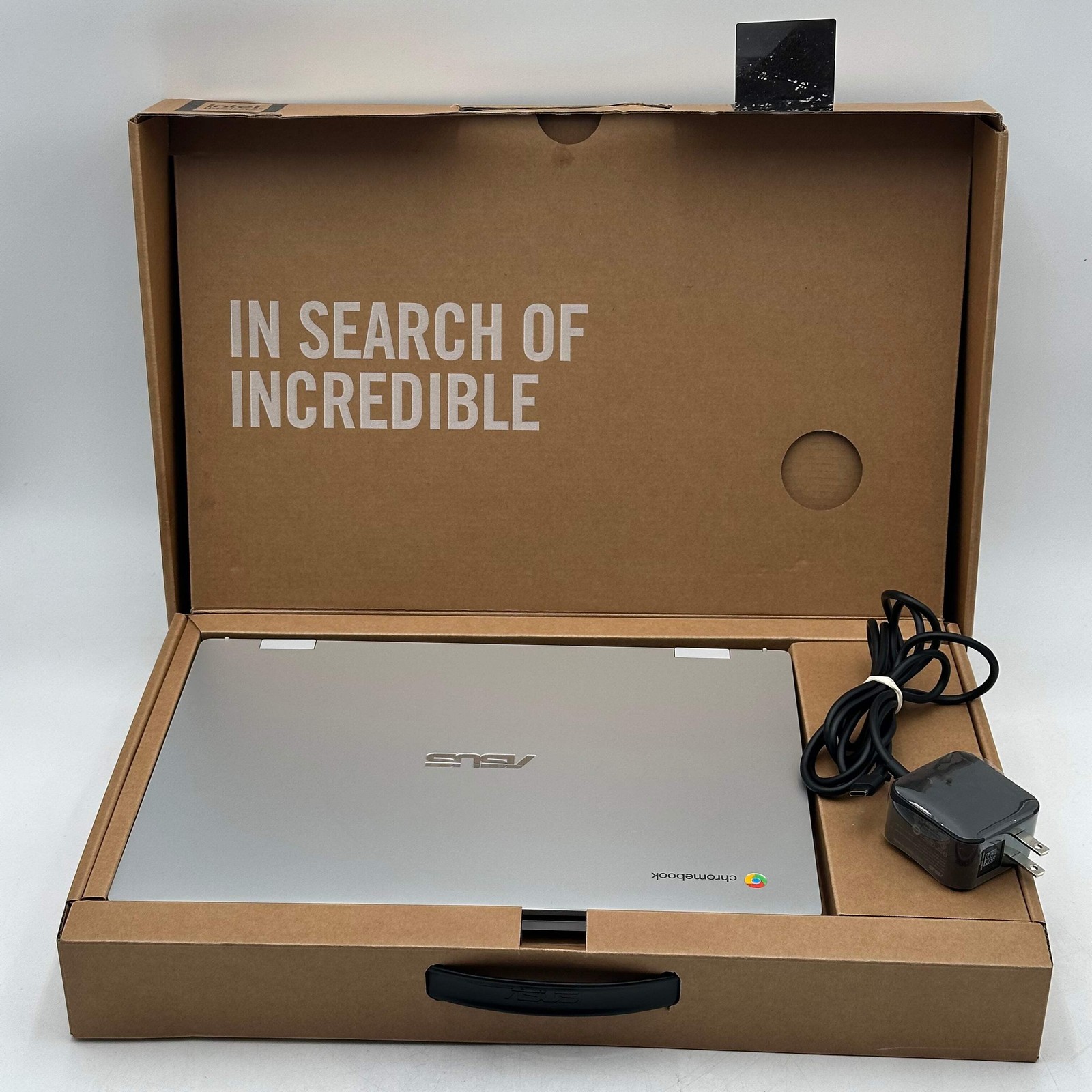 Asus Chromebook CX1400CK 14-inch Silver Intel Celeron N4500 4GB 64GB