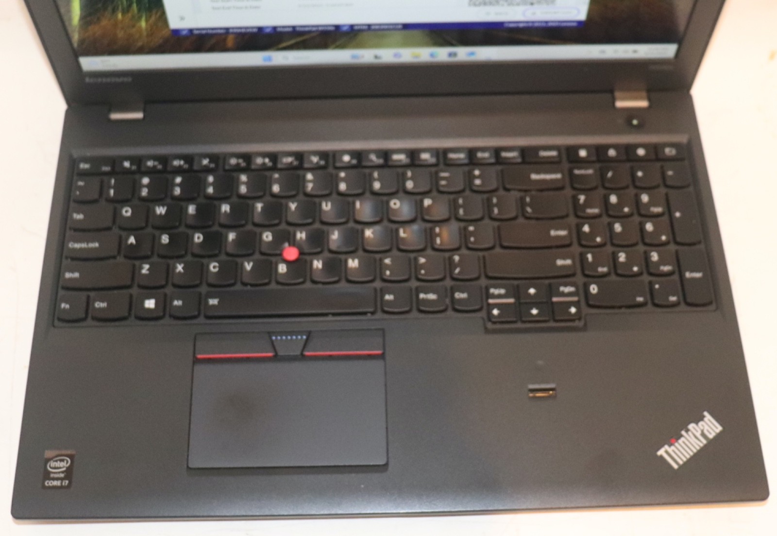 Lenovo ThinkPad W550s|Intel core i7@2.60GHz|16GB RAM|256GBSSD|WIN11.Prof|NVIDIA