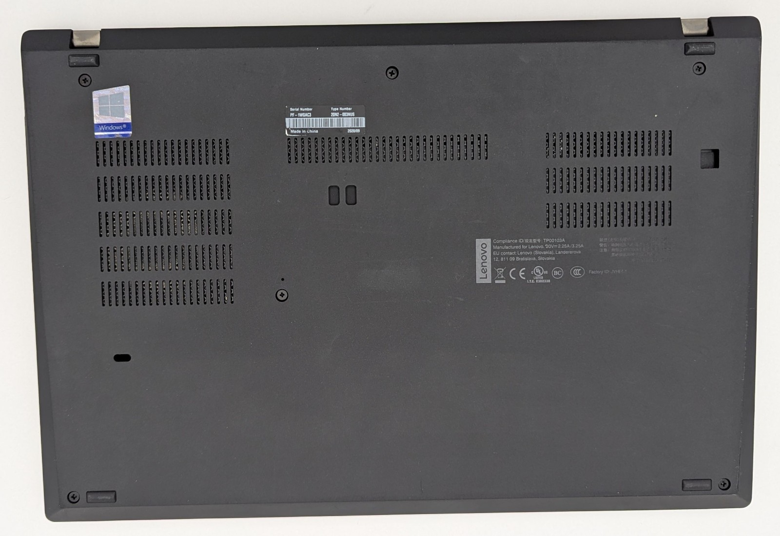 Lenovo ThinkPad T490 14″ Laptop i5-8365U 1.60GHz 8GB RAM 256GB NVMe Windows 11