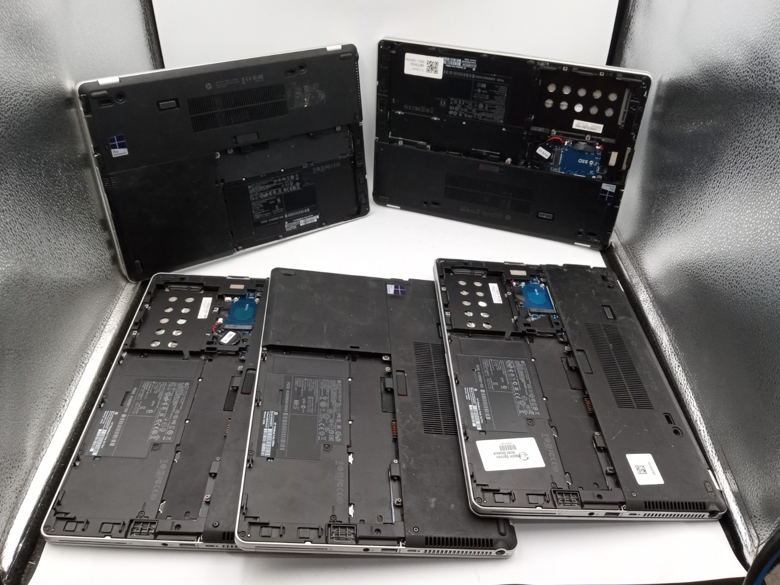 Lot of 5 HP EliteBook Folio 9470m 9480m 14″ Laptops i5 / i7 – PARTS – READ -RR