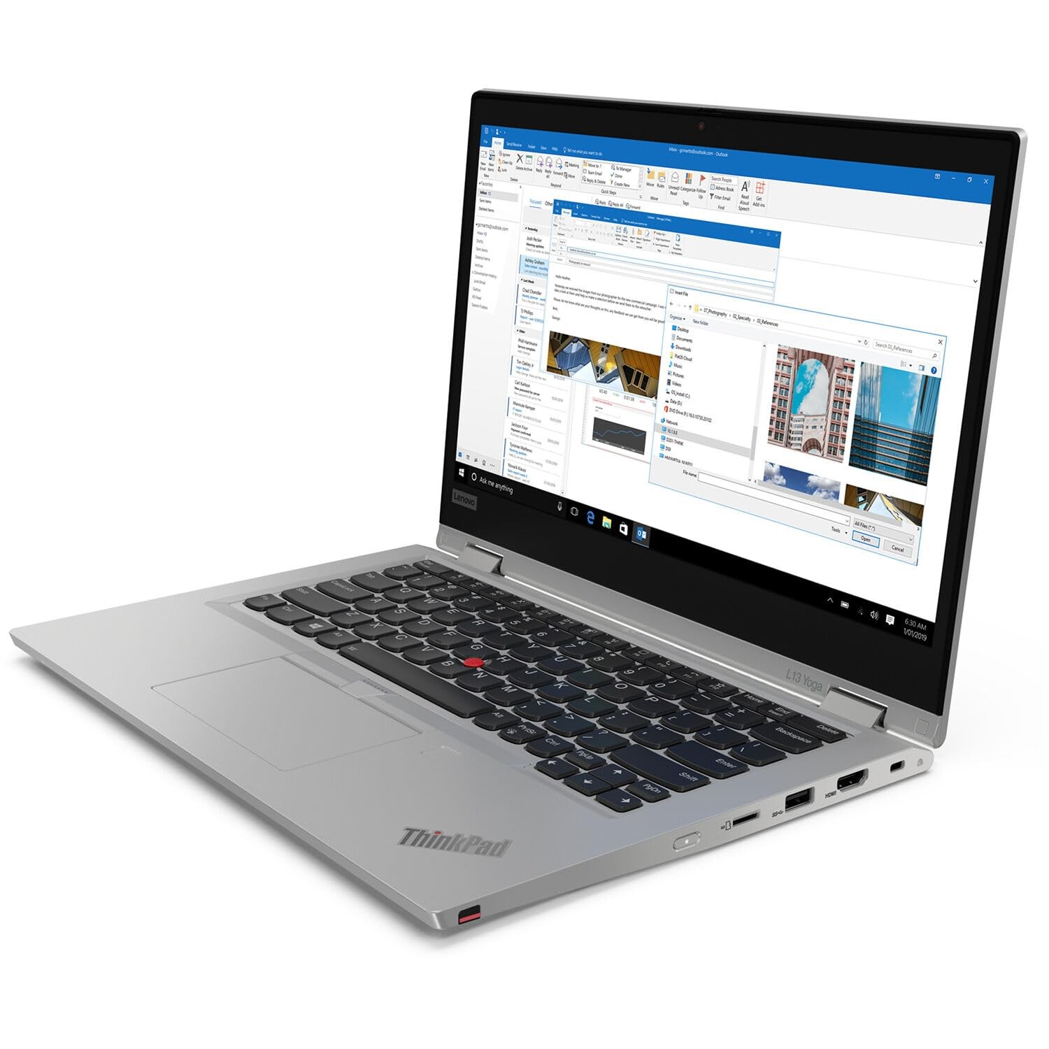 Lenovo ThinkPad Yoga 13” Laptop Touchscreen 2-in-1 Core i5 8GB 512GB SSD Win 11