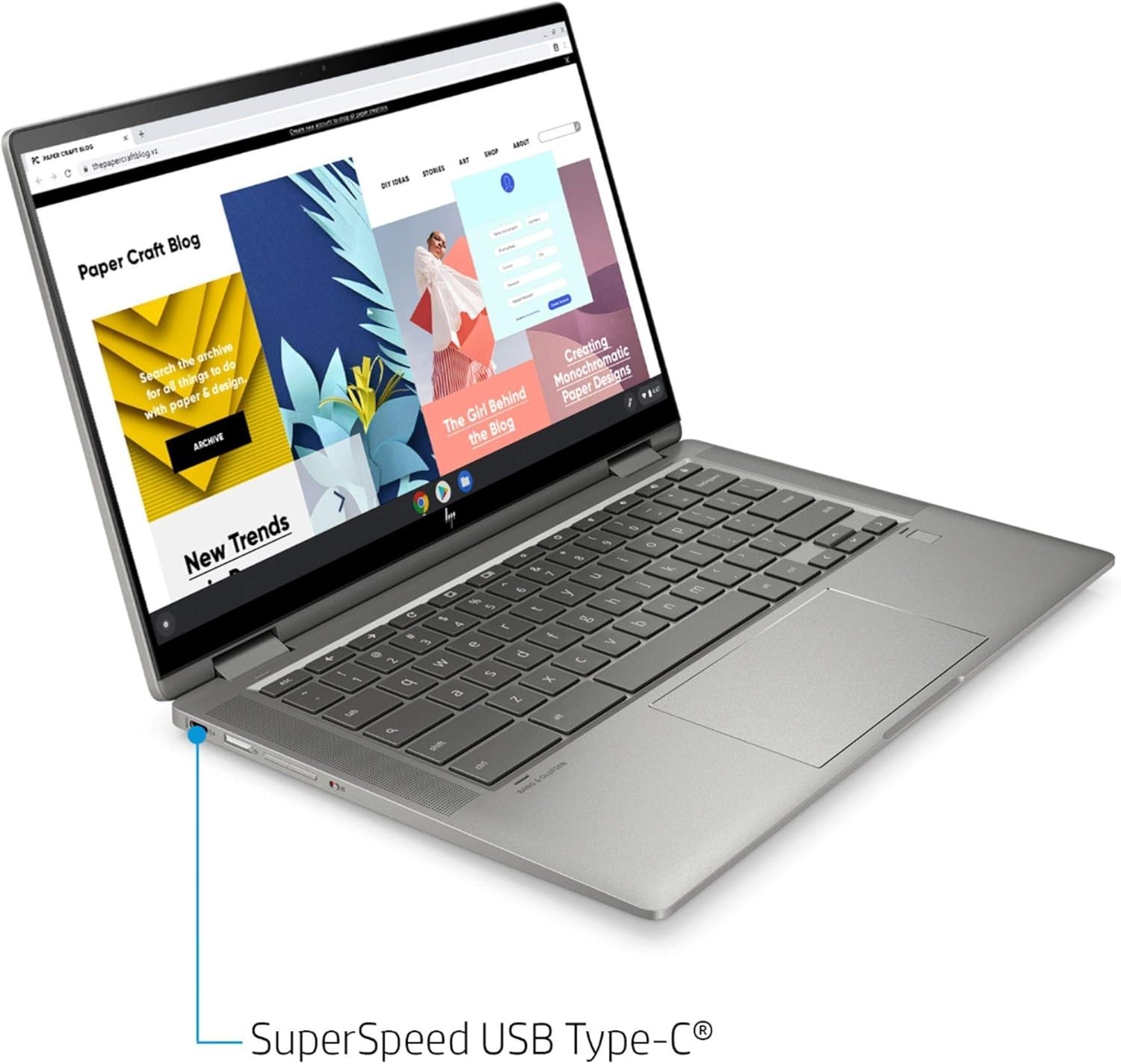 HP Chromebook 2-in-1 14″ FHD IPS Laptop Intel Core i3-10110U 8GB RAM 64GB SSD