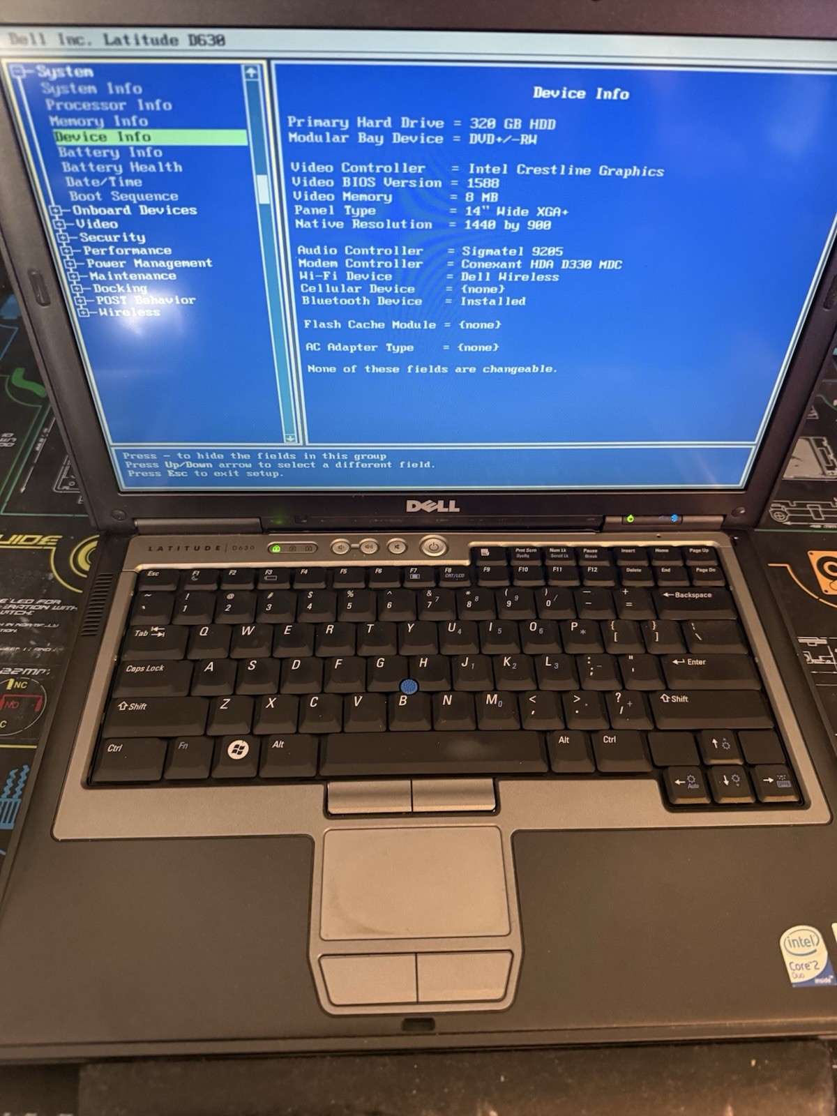 Dell Latitude D620/D630 Laptop Windows XP 3GB RAM 320 GB HDD