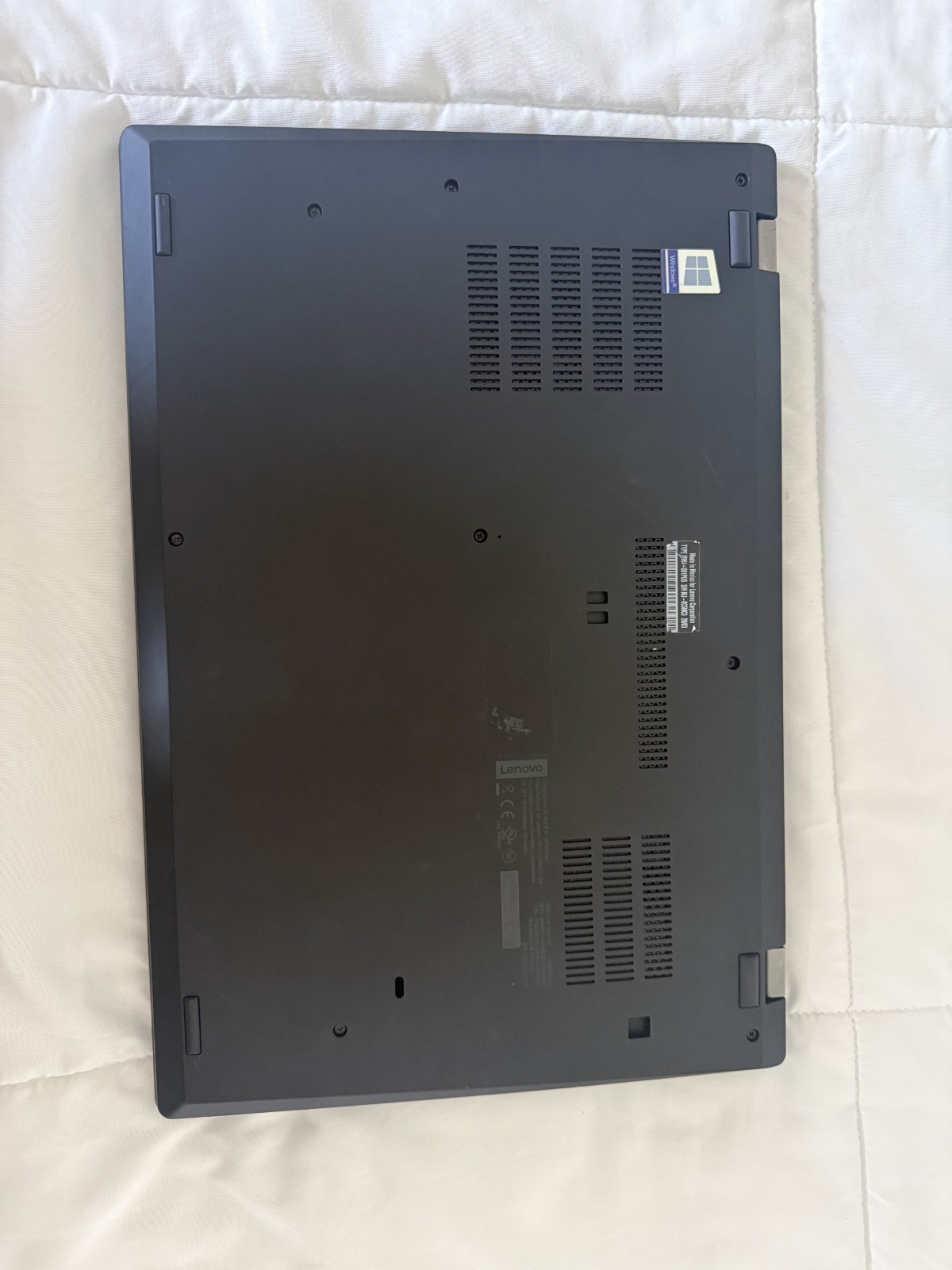 Lenovo Thinkpad T590 Laptop 15.6” FHD Core i7 16GB RAM 471GB SSD Windows 11 HDMI