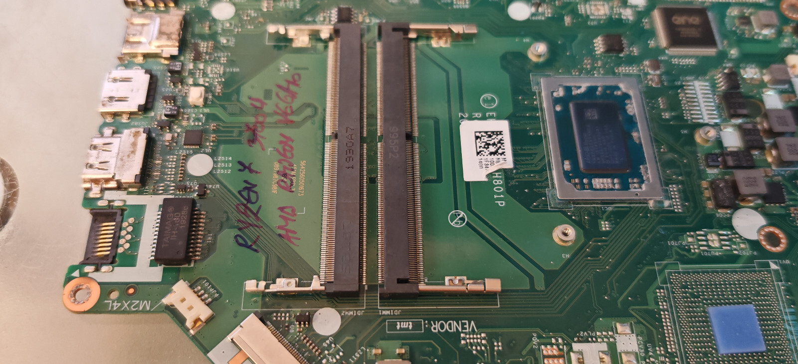 ACER A515-43 A315-42 RYZEN 7 3700U RADEON RX VEGA 10 LA-H801P Motherboard