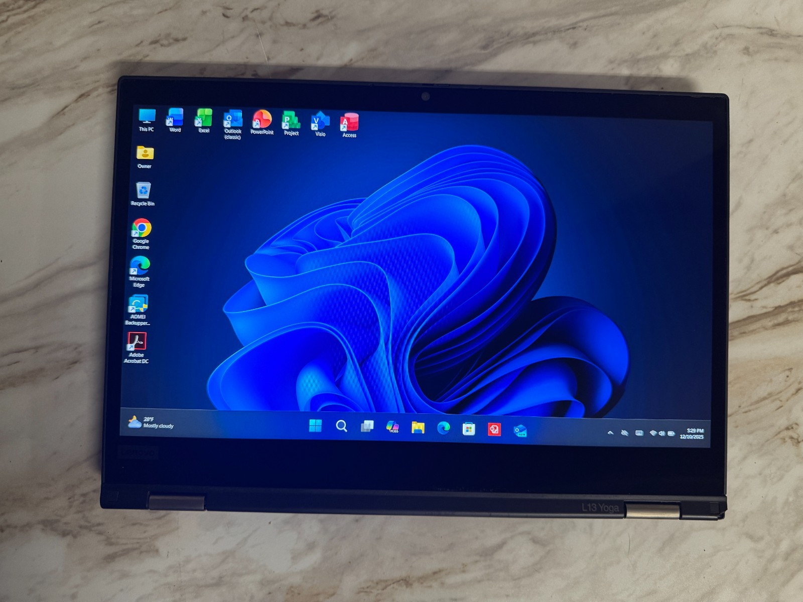 Lenovo Thinkpad L13 Yoga 2-IN-1 Touch Laptop – intel i5 – 8GB RAM 256GB SSD W11P