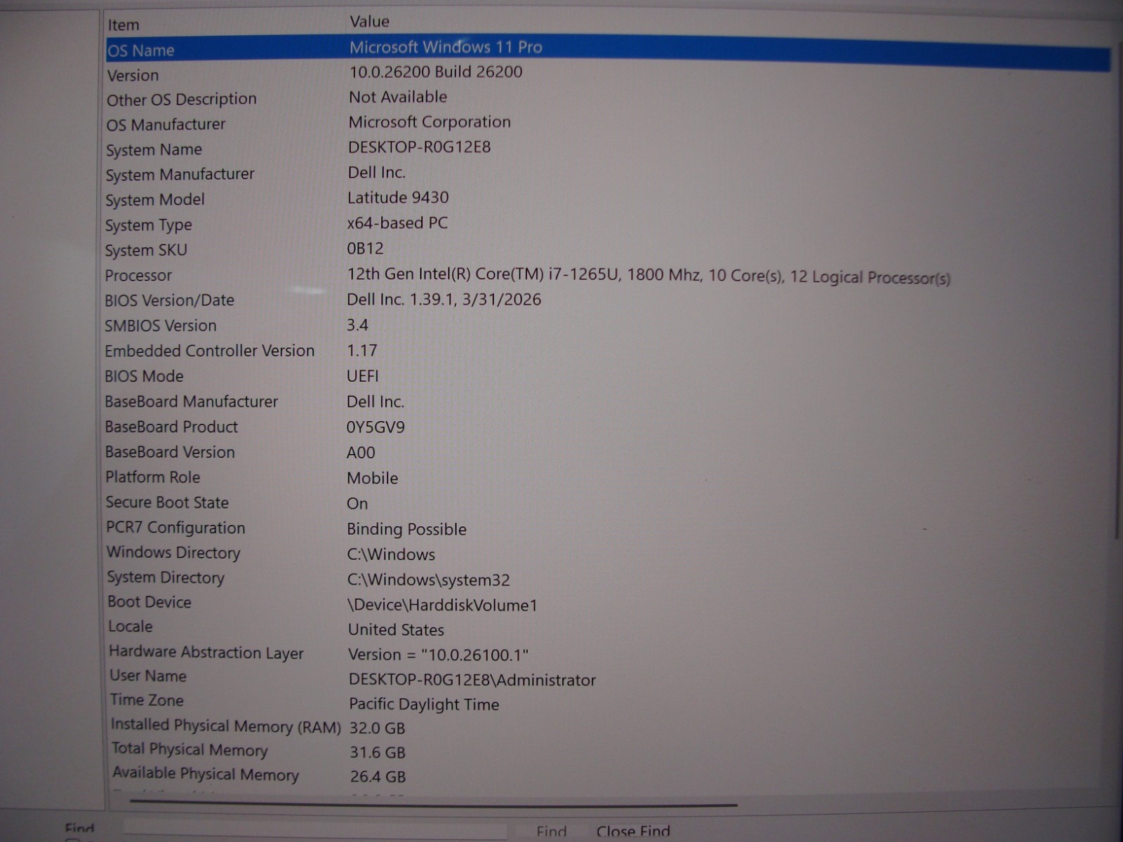 Dell Latitude 9430 14″WQXGA TOUCH vPRO i7-1265U 1.8GHz 32GB 512GB SSD W11Pro +PA