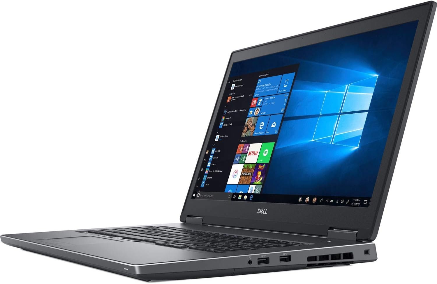 Dell Precision 7730 8750H UHD 3TB NVMe 2.20GHz 2.21GHz CPU 32GB RAM Windows 11